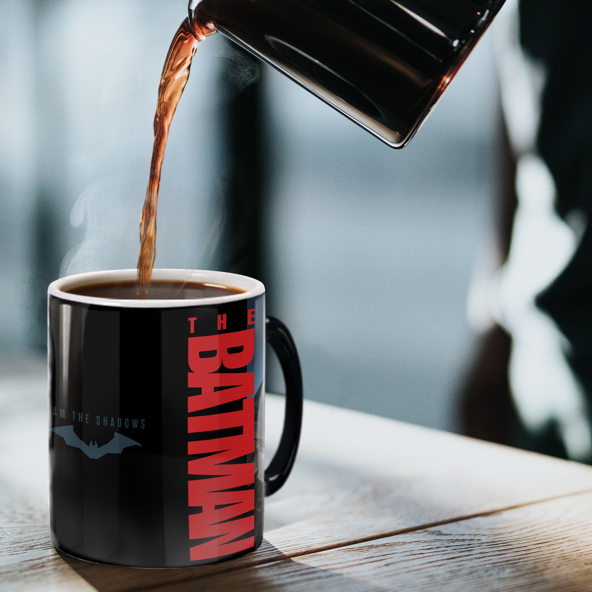 The Batman (Batman Profile) Morphing Mugs®  Heat-Sensitive Mug MMUG1257