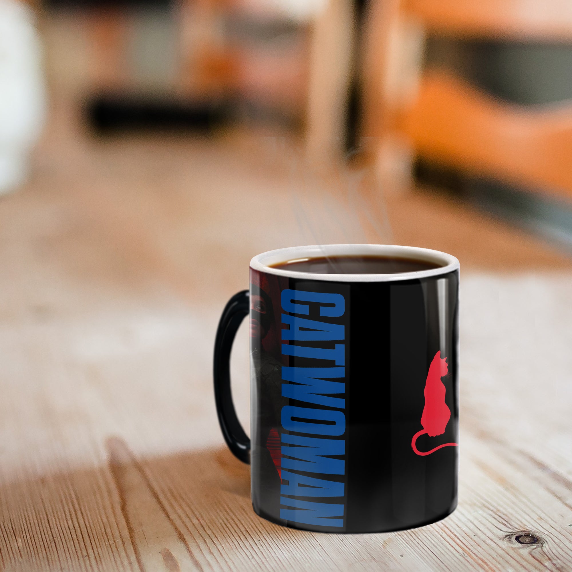 The Batman (Catwoman Profile) Morphing Mugs®  Heat-Sensitive Mug MMUG1258