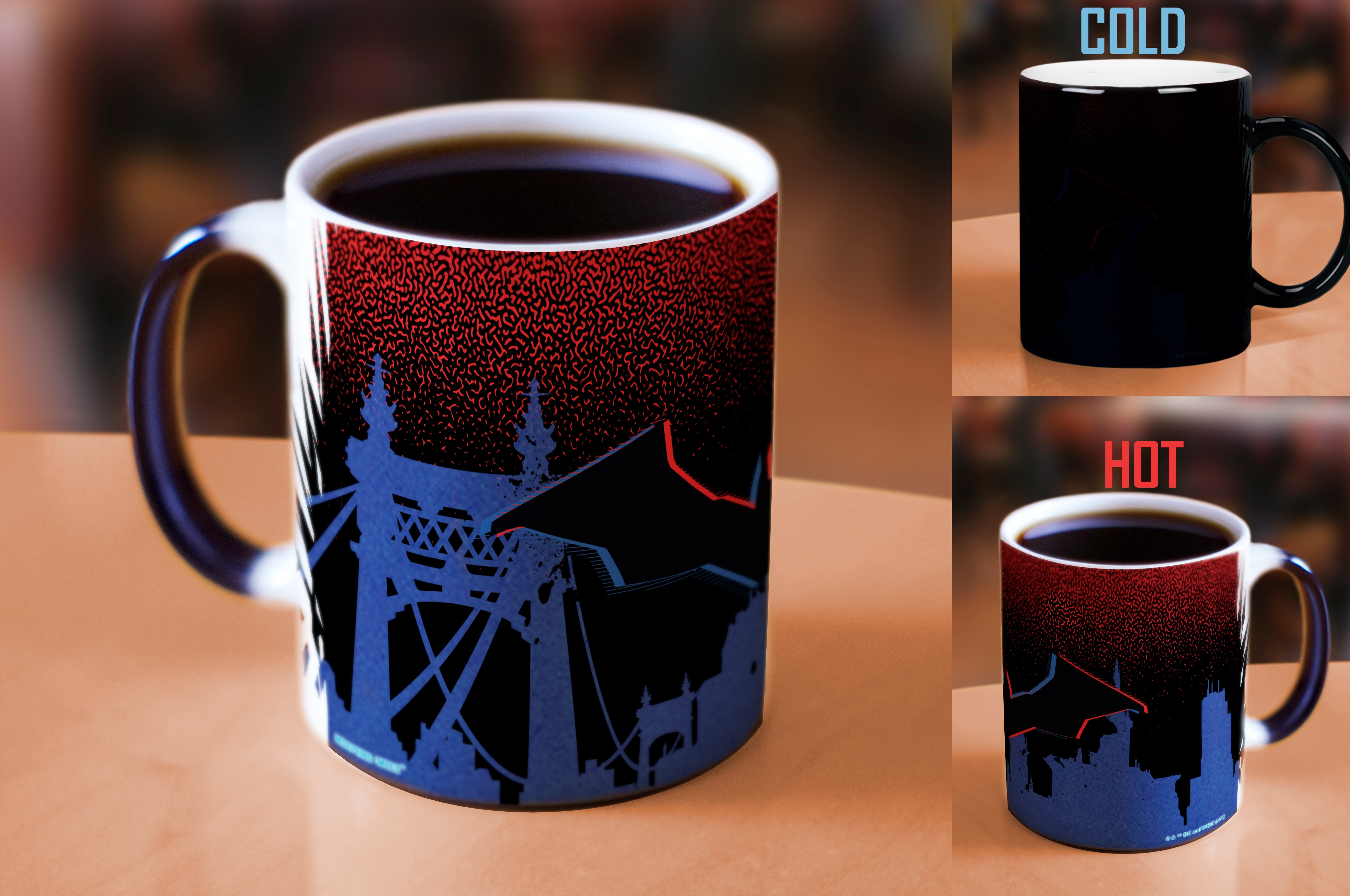 The Batman (3D Glitch) Morphing Mugs®  Heat-Sensitive Mug MMUG1259