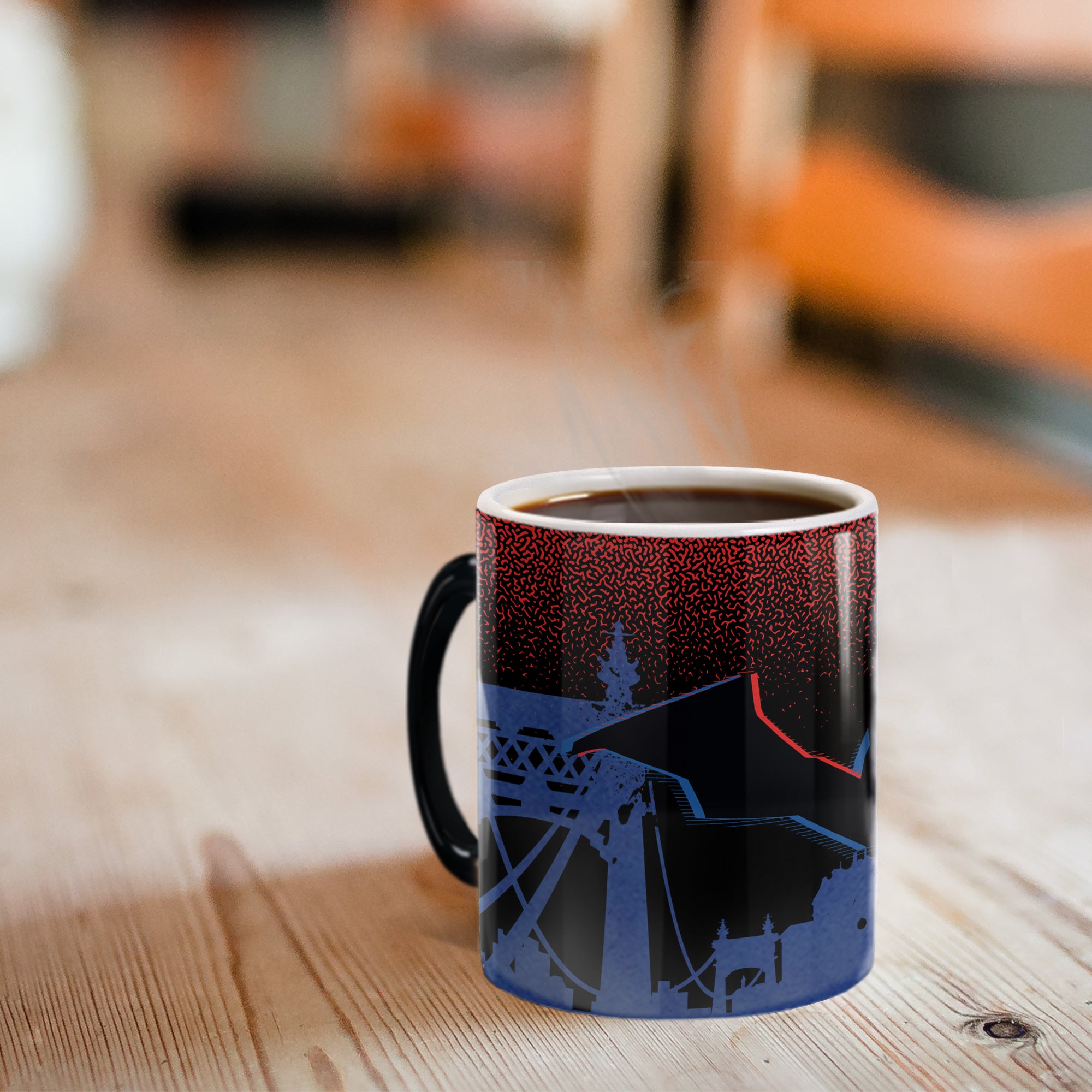 The Batman (3D Glitch) Morphing Mugs®  Heat-Sensitive Mug MMUG1259