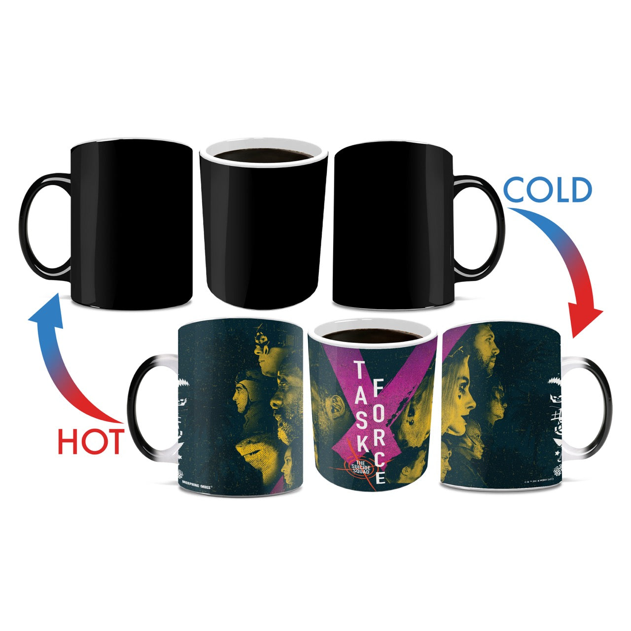 The Suicide Squad (Task Force) Morphing Mugs® Heat-Sensitive Mug MMUG1261
