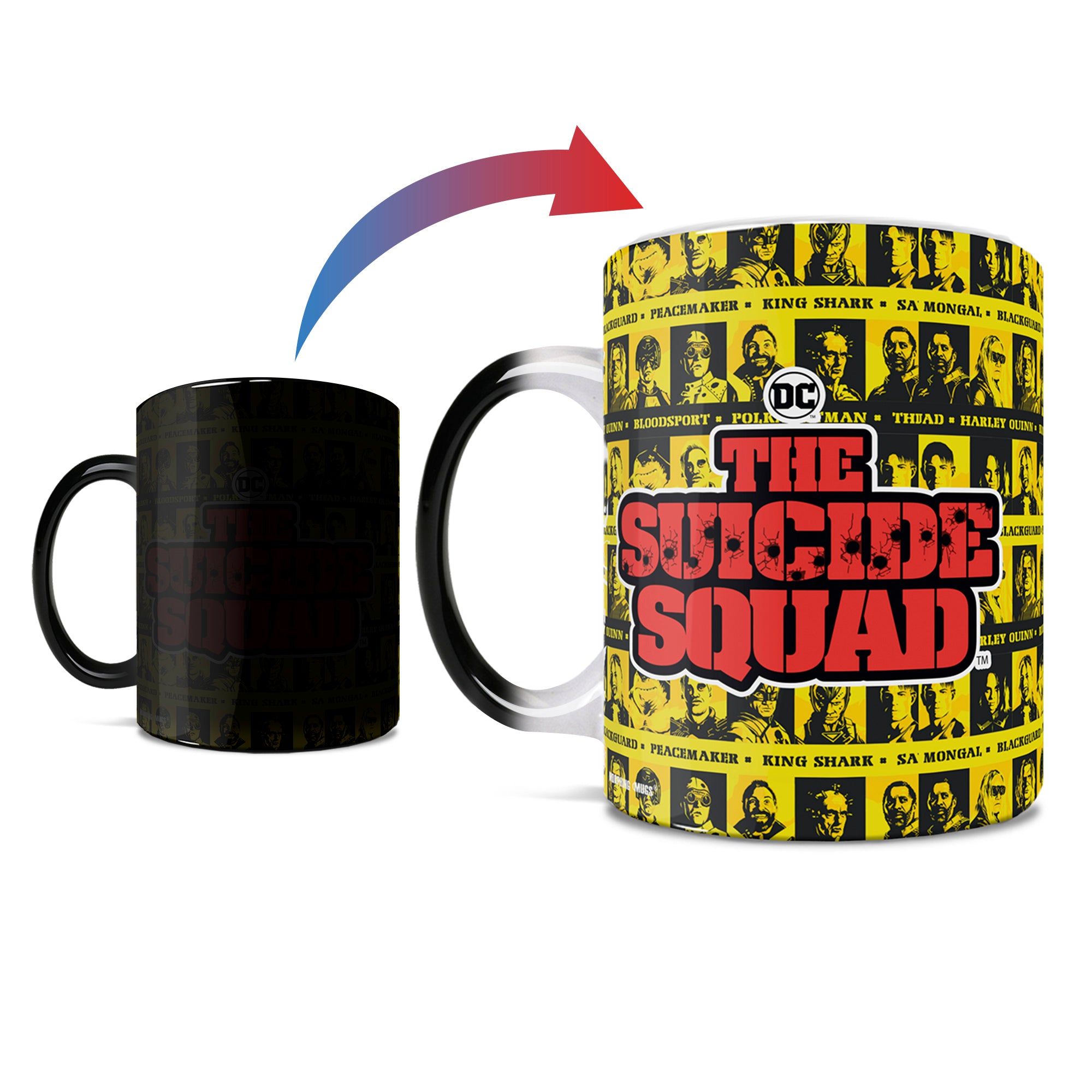 The Suicide Squad (Logo) Morphing Mugs®  Heat-Sensitive Mug MMUG1264