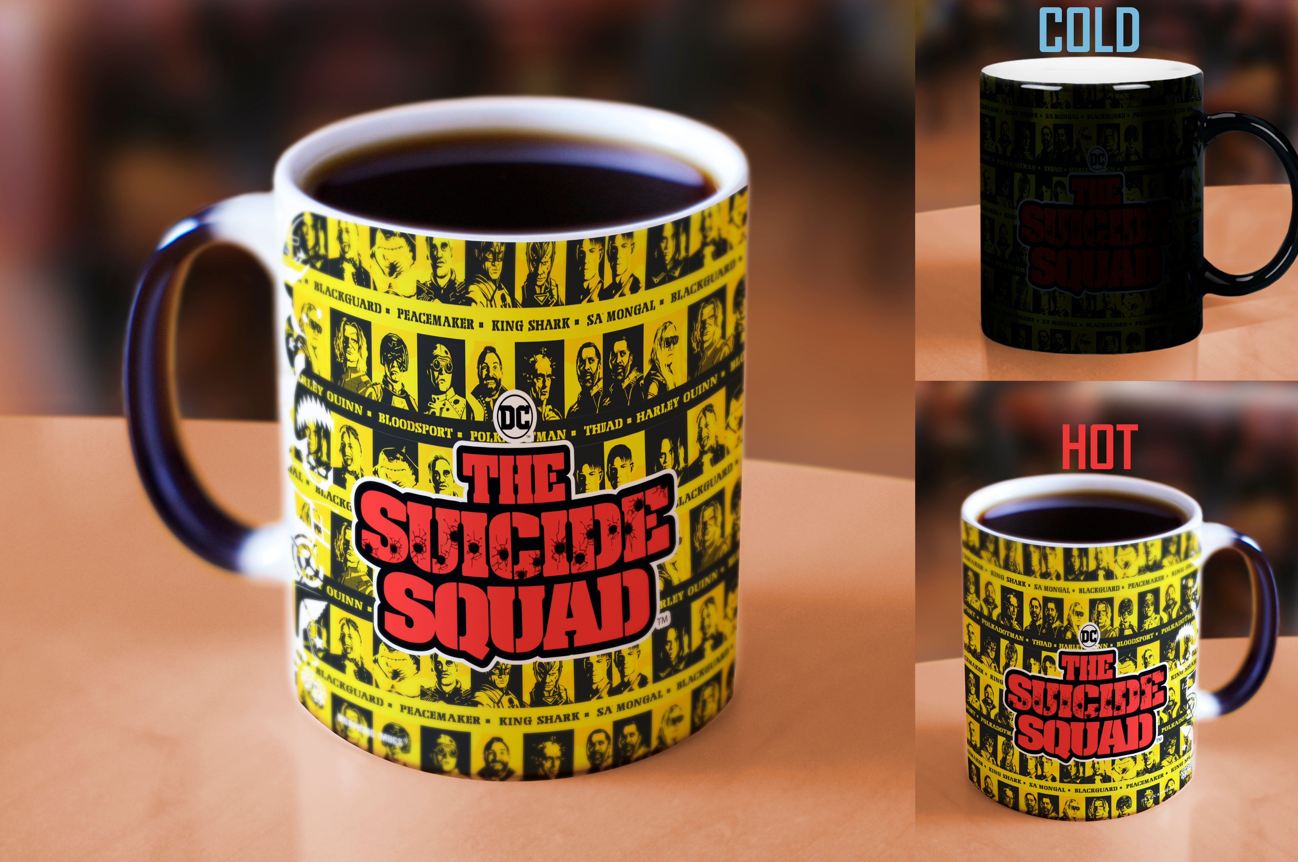 The Suicide Squad (Logo) Morphing Mugs®  Heat-Sensitive Mug MMUG1264
