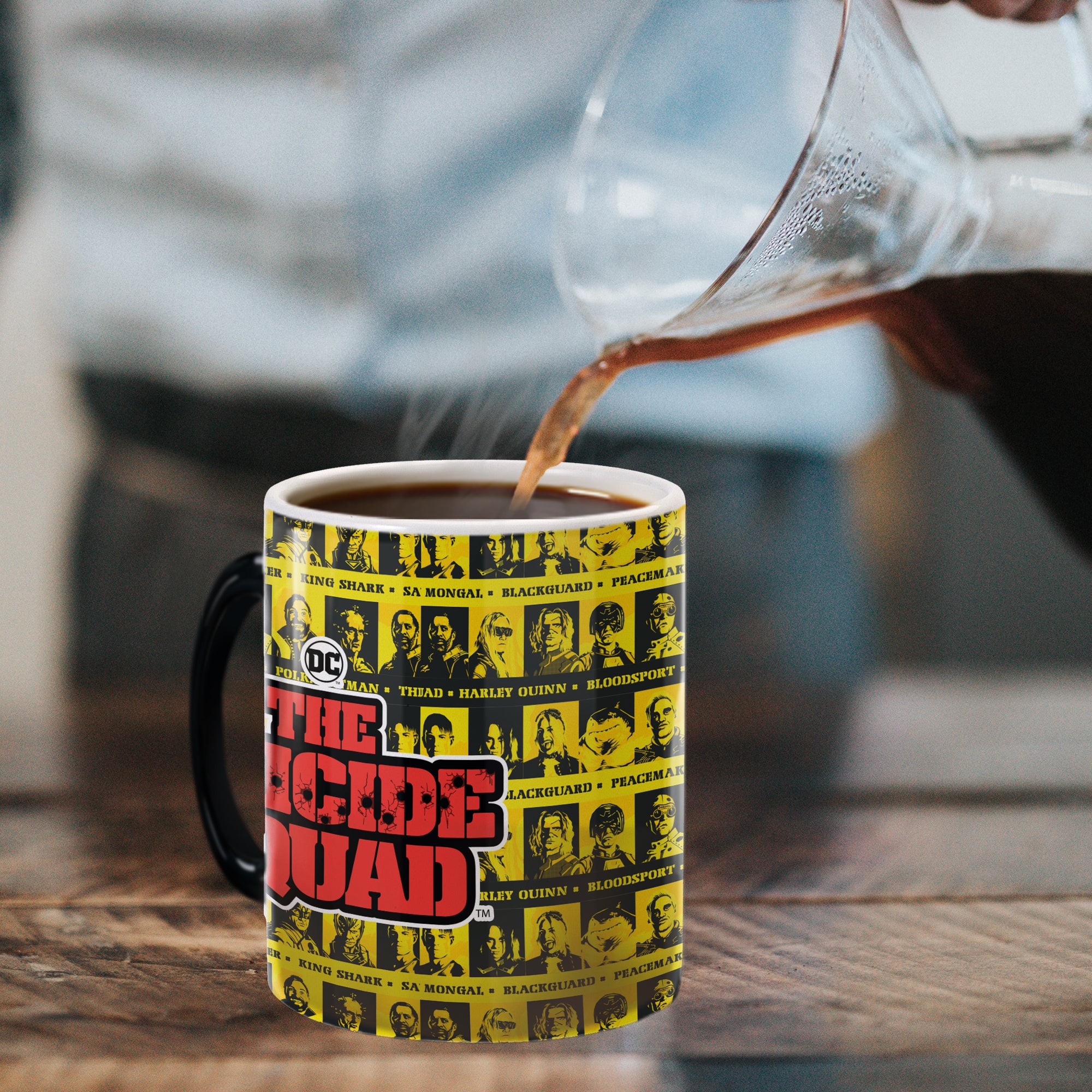 The Suicide Squad (Logo) Morphing Mugs®  Heat-Sensitive Mug MMUG1264
