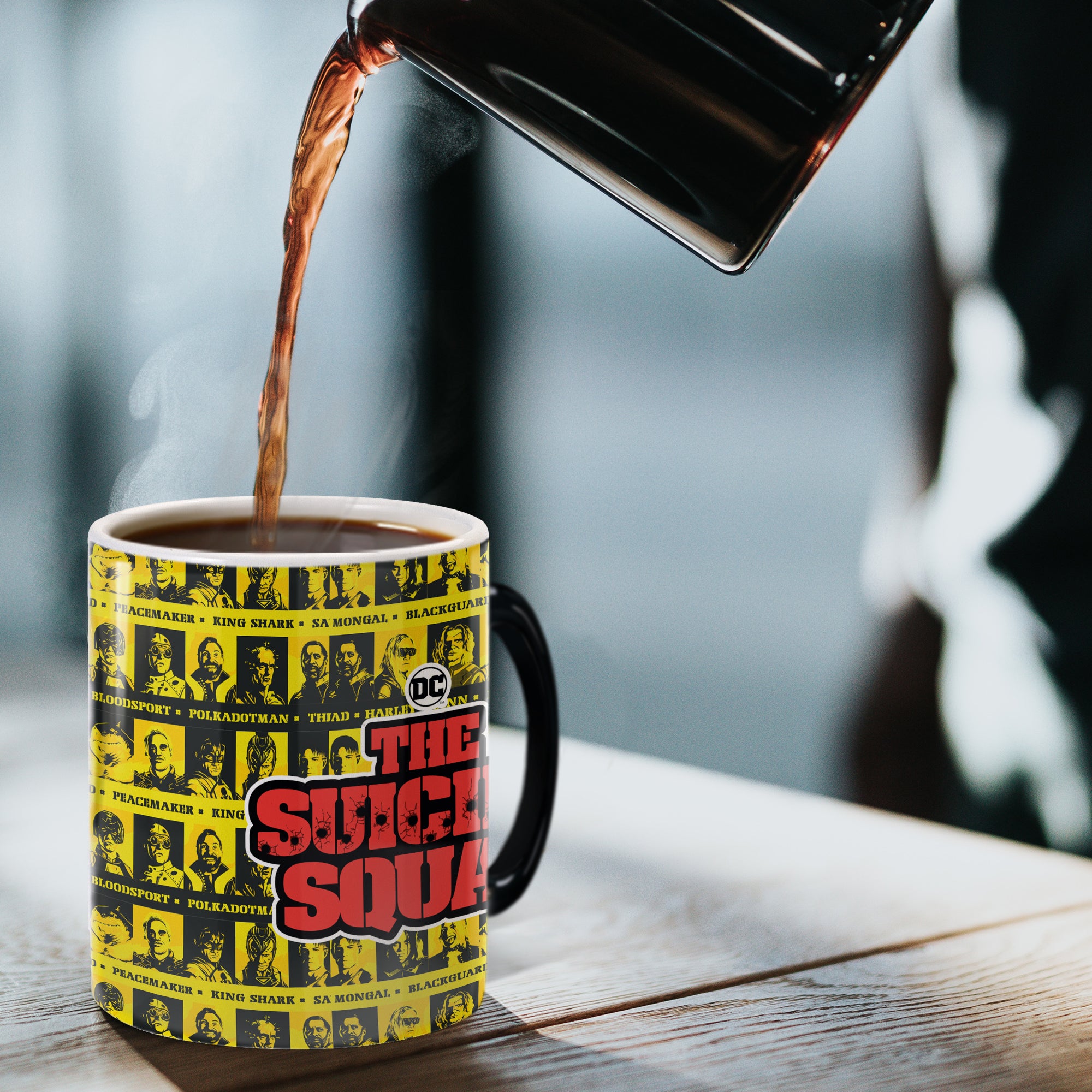 The Suicide Squad (Logo) Morphing Mugs®  Heat-Sensitive Mug MMUG1264