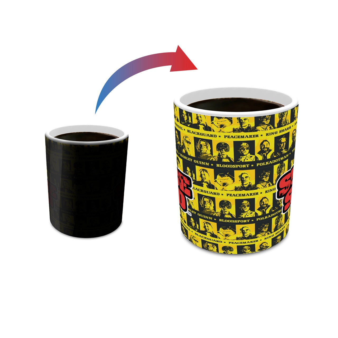 The Suicide Squad (Logo) Morphing Mugs®  Heat-Sensitive Mug MMUG1264