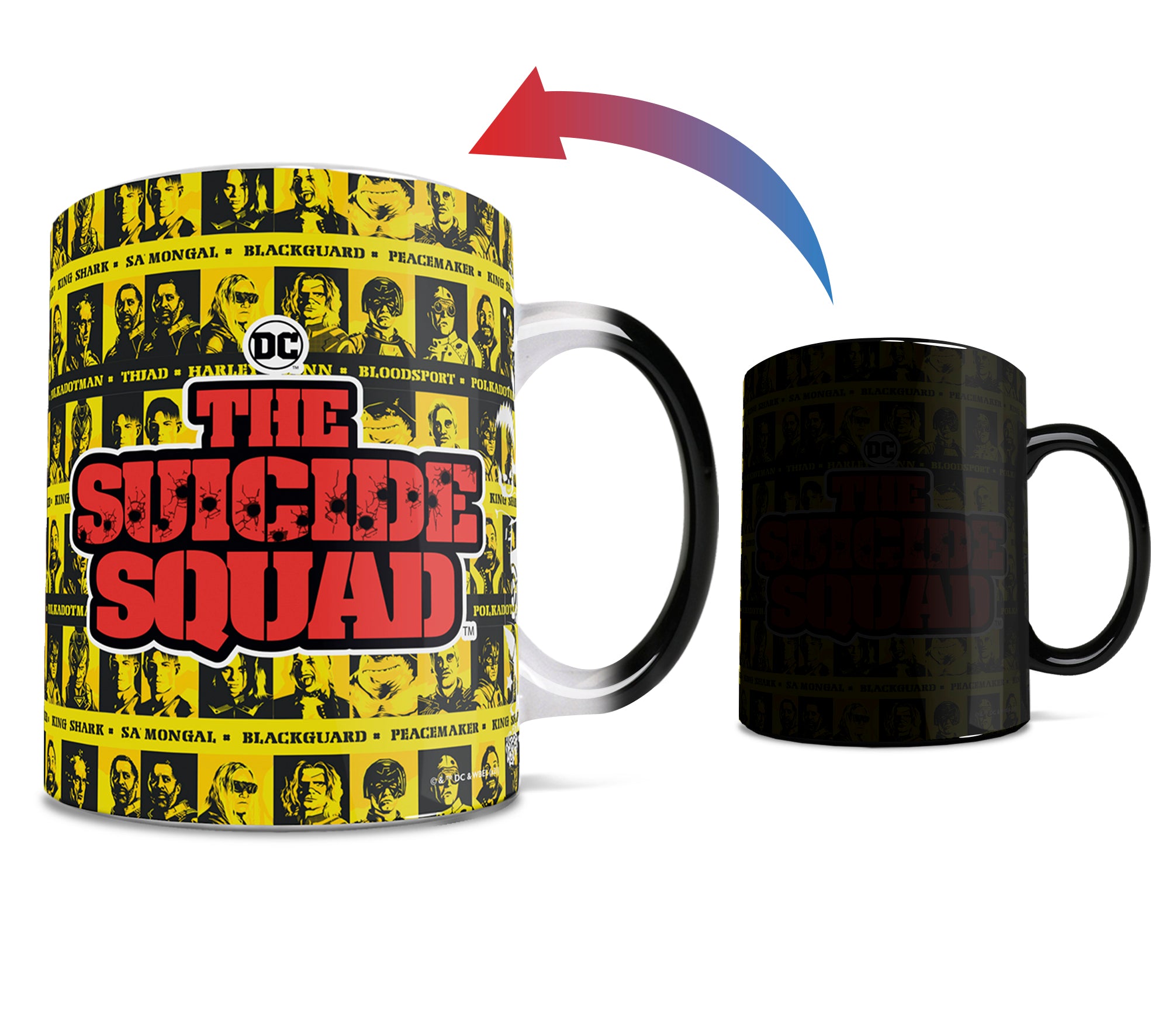 The Suicide Squad (Logo) Morphing Mugs®  Heat-Sensitive Mug MMUG1264