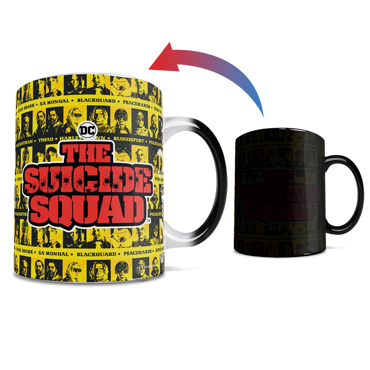 The Suicide Squad (Logo) Morphing Mugs®  Heat-Sensitive Mug MMUG1264