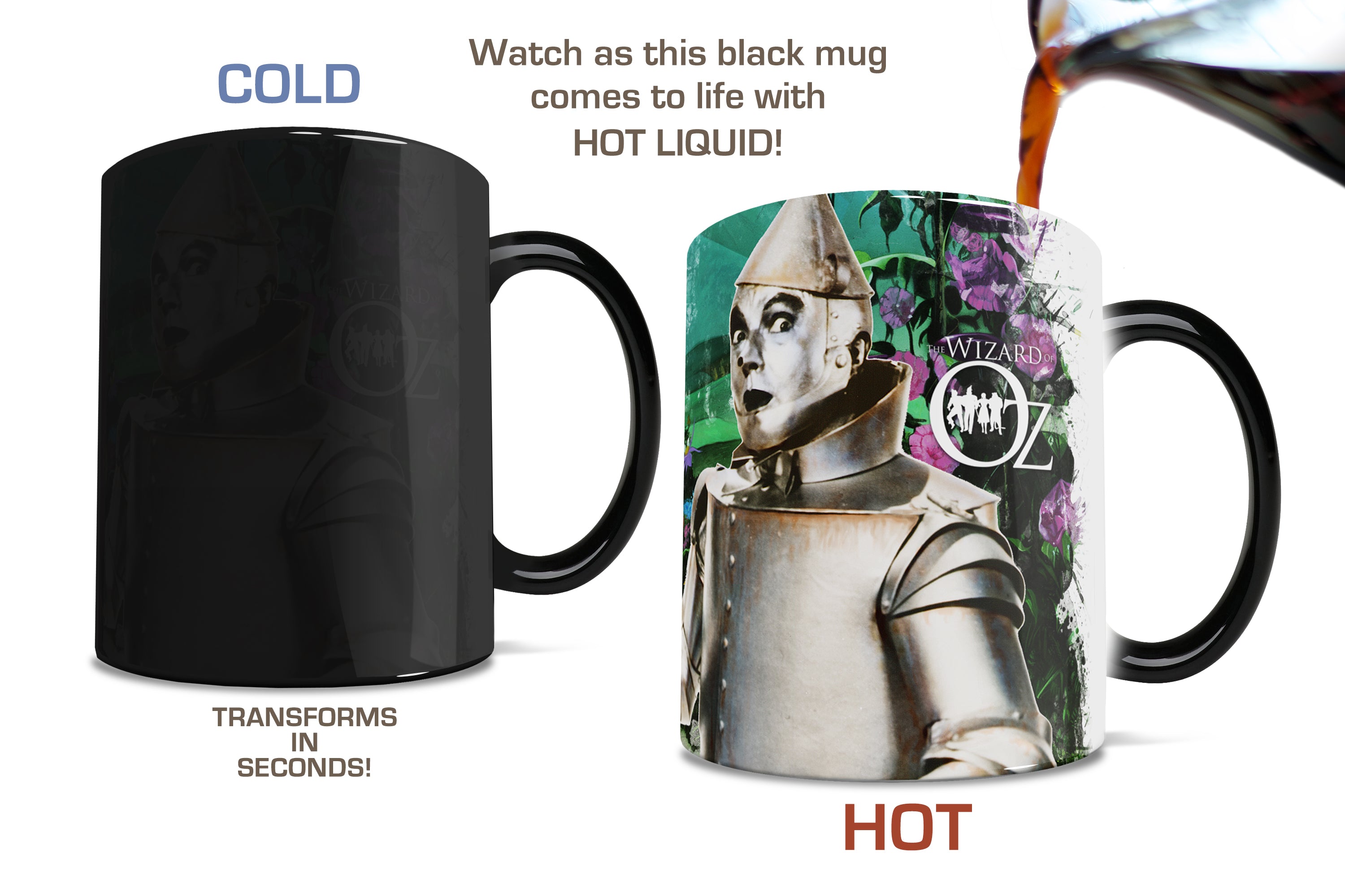 The Wizard of Oz (Tin Man) Morphing Mugs® Heat-Sensitive Mug MMUG127