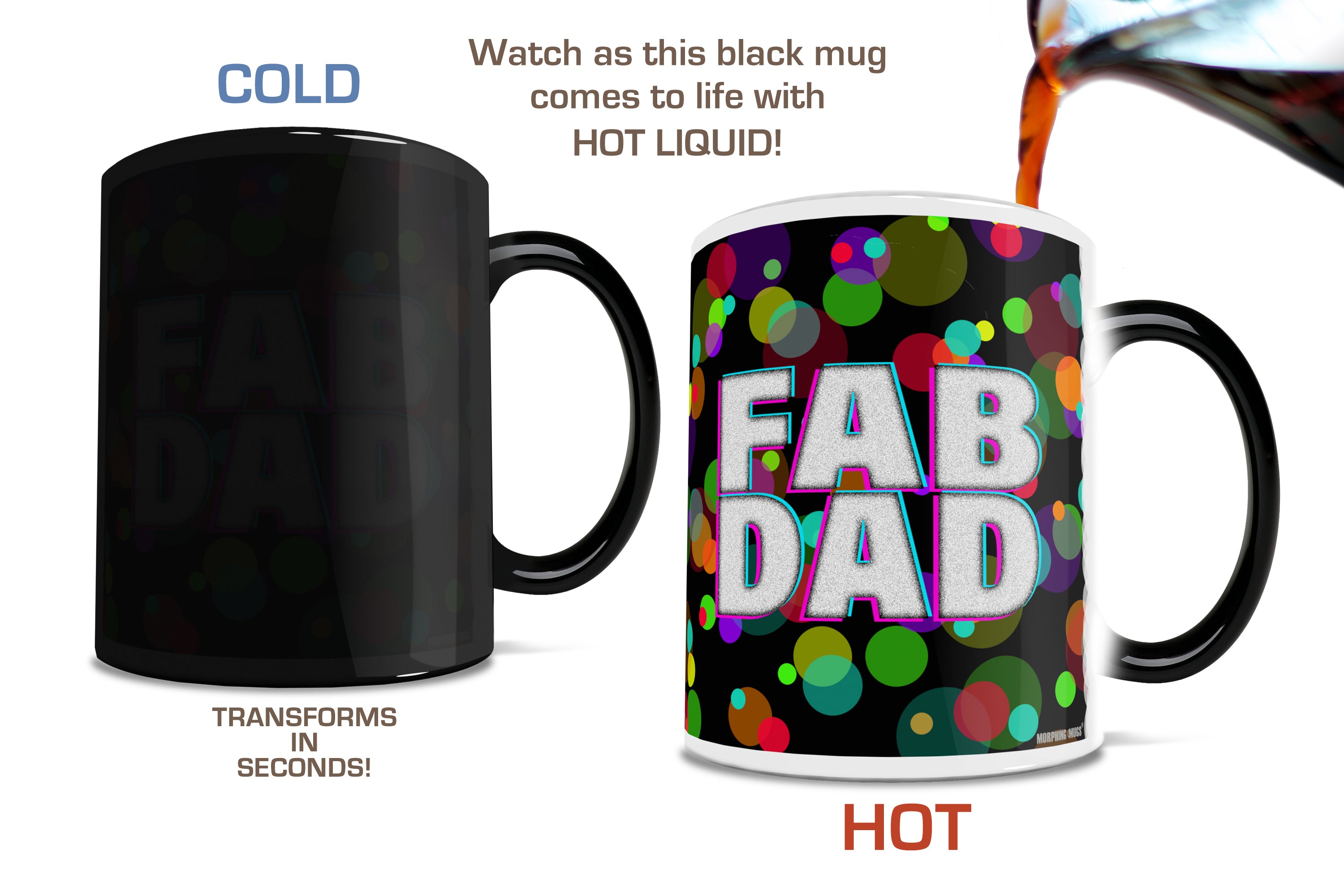 Parent Collection (Fab Dad) Morphing Mugs®  Heat-Sensitive Mug MMUG1316