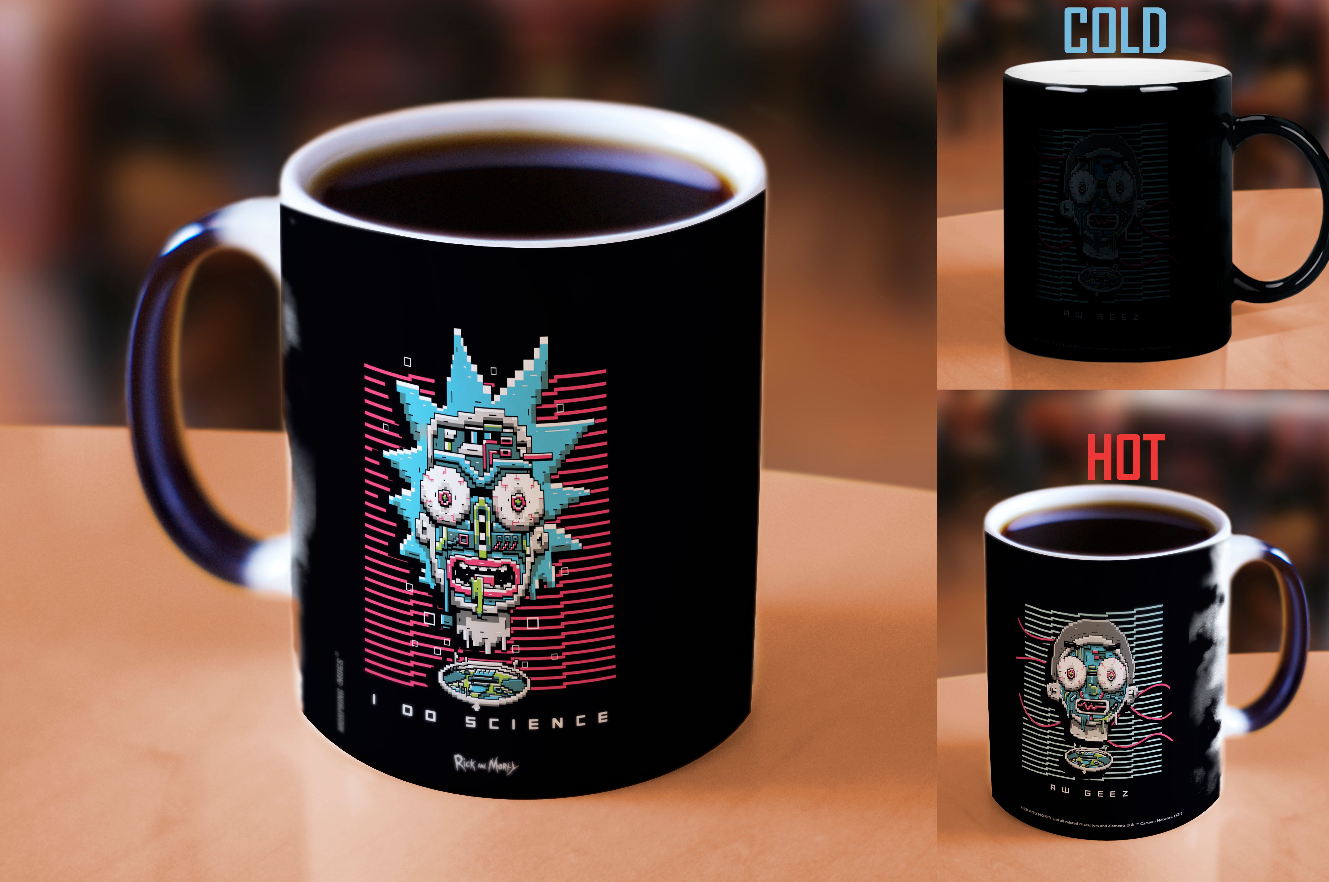 Rick and Morty (I Do Science) Morphing Mugs®  Heat-Sensitive Mug MMUG1325