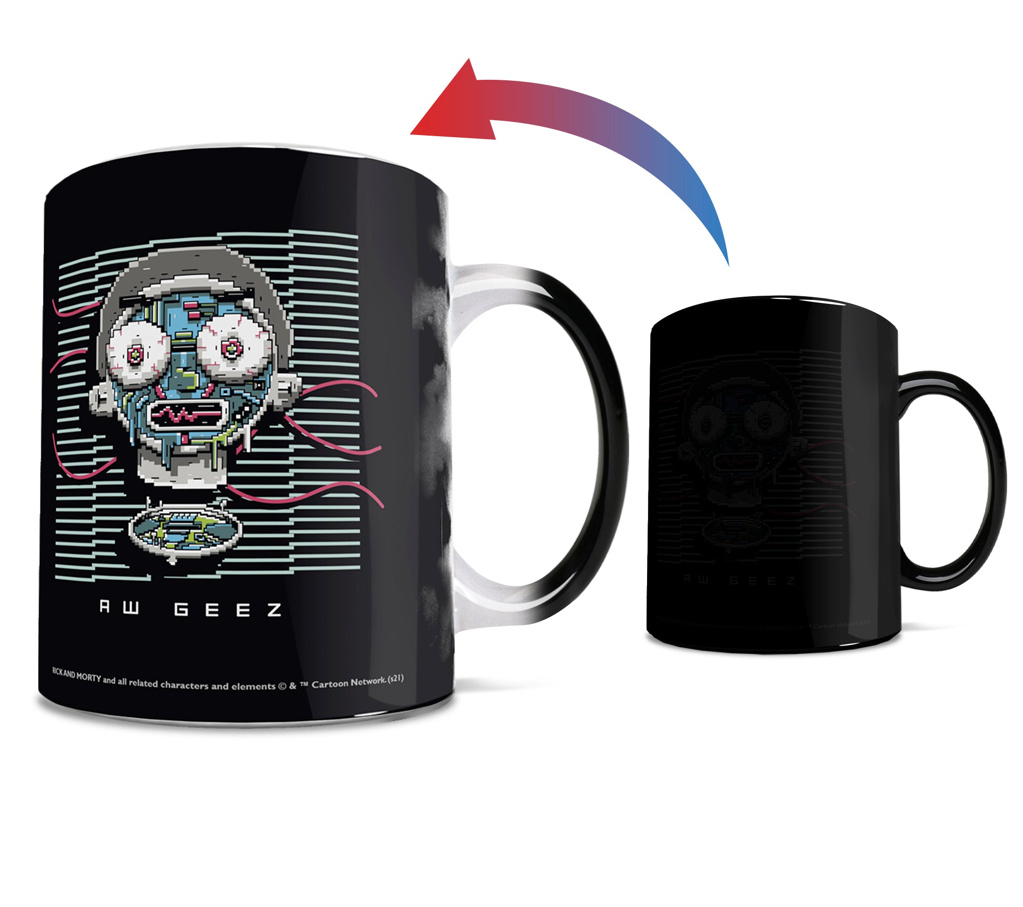 Rick and Morty (I Do Science) Morphing Mugs®  Heat-Sensitive Mug MMUG1325