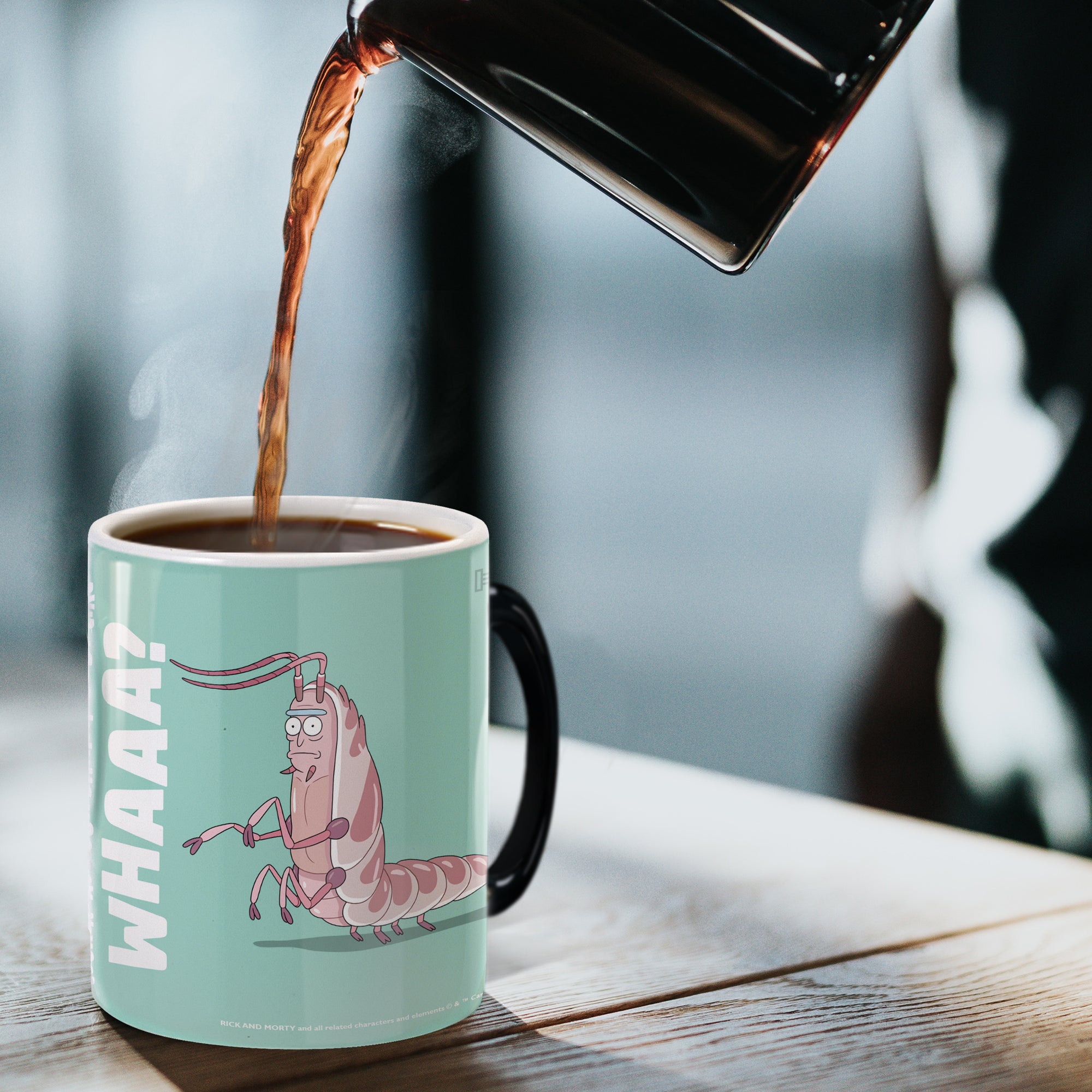 Rick and Morty (Shrimp) Morphing Mugs®  Heat-Sensitive Mug MMUG1326
