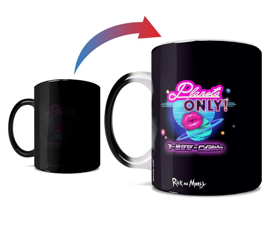 Rick and Morty (Planets Only) Morphing Mugs®  Heat-Sensitive Mug MMUG1328