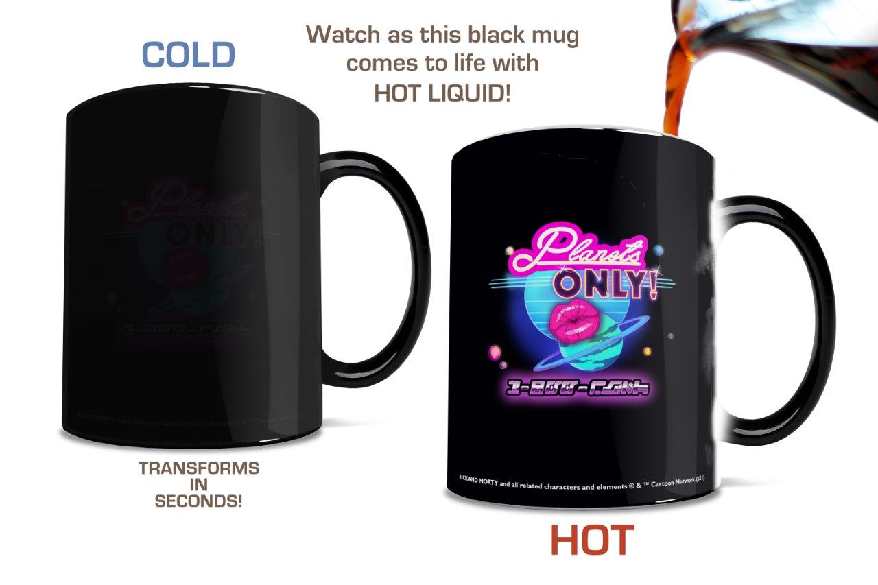 Rick and Morty (Planets Only) Morphing Mugs®  Heat-Sensitive Mug MMUG1328