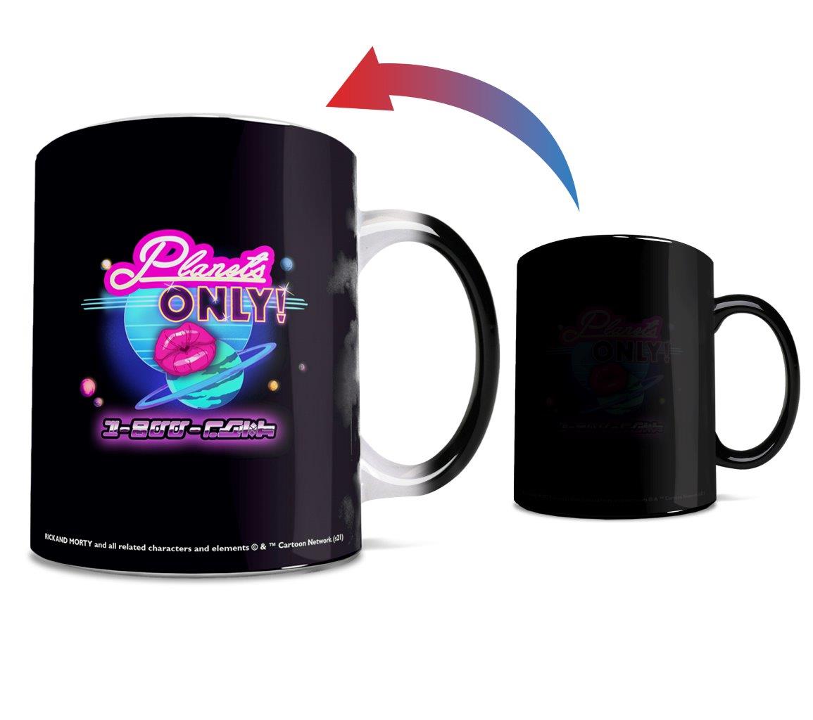Rick and Morty (Planets Only) Morphing Mugs®  Heat-Sensitive Mug MMUG1328