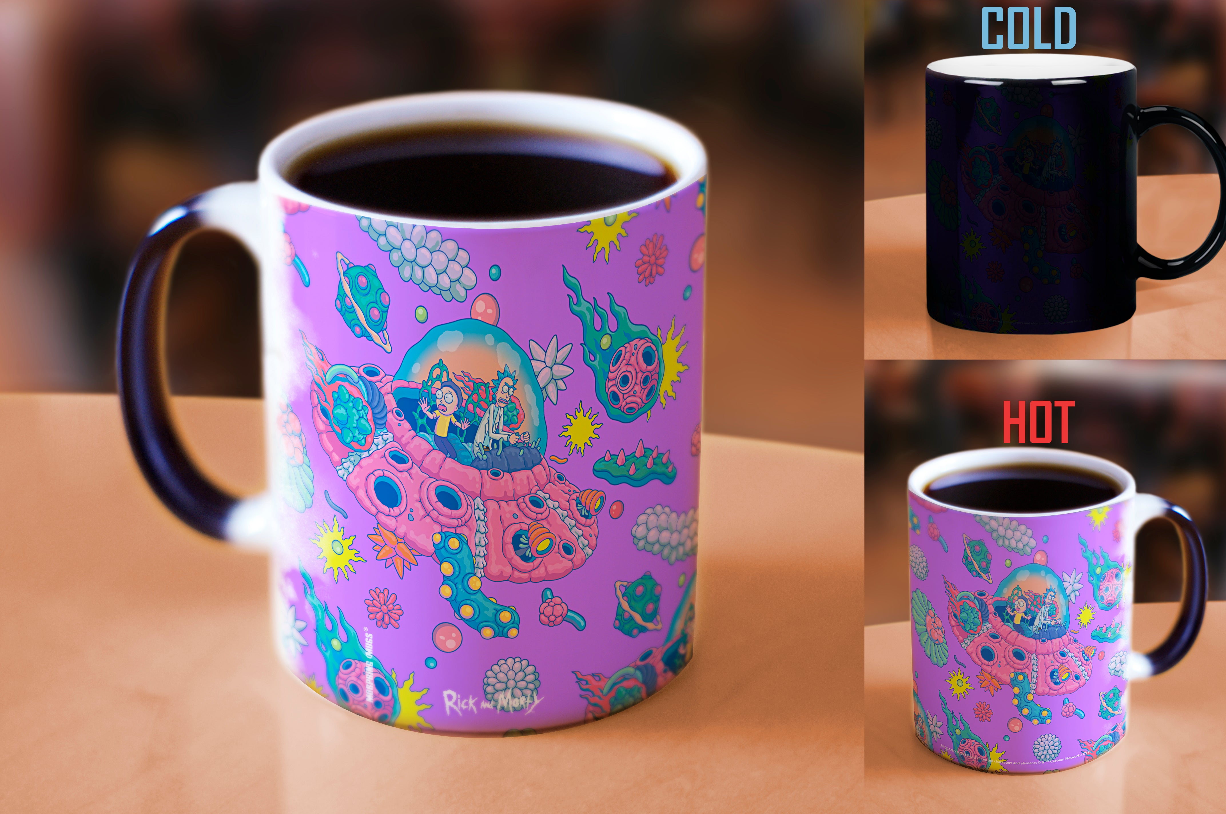 Rick and Morty (Purple Space) Morphing Mugs®  Heat-Sensitive Mug MMUG1334