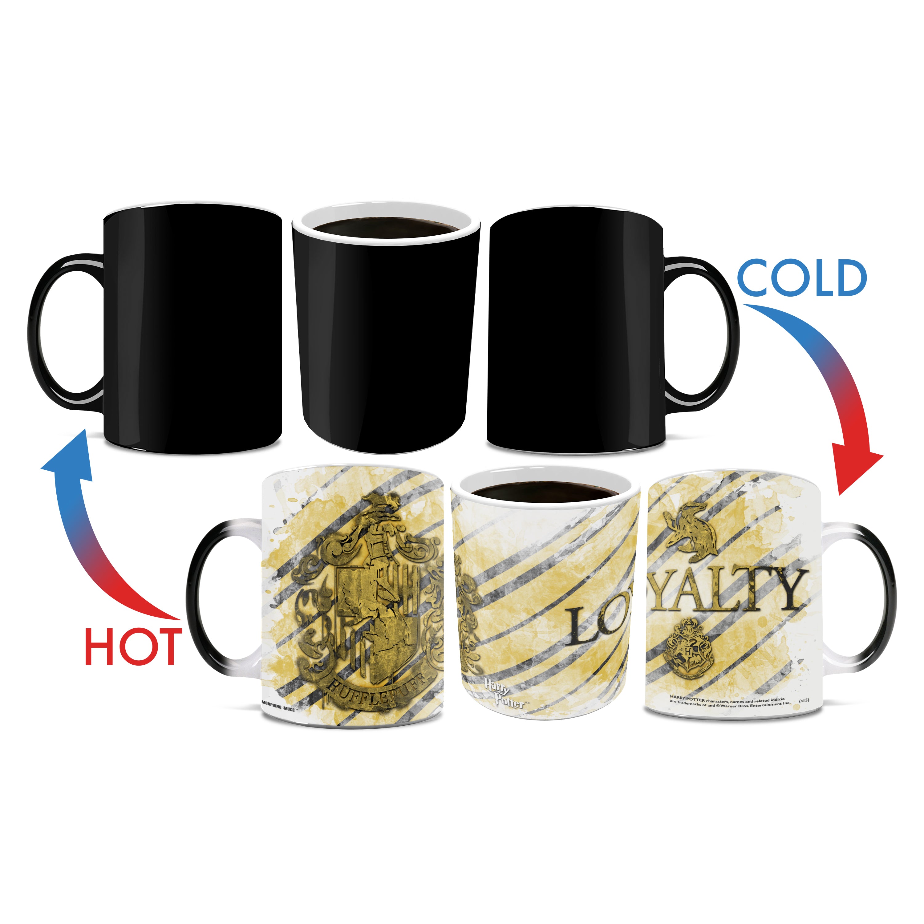 Harry Potter (Hufflepuff) Morphing Mugs® Heat Sensitive Mug MMUG134