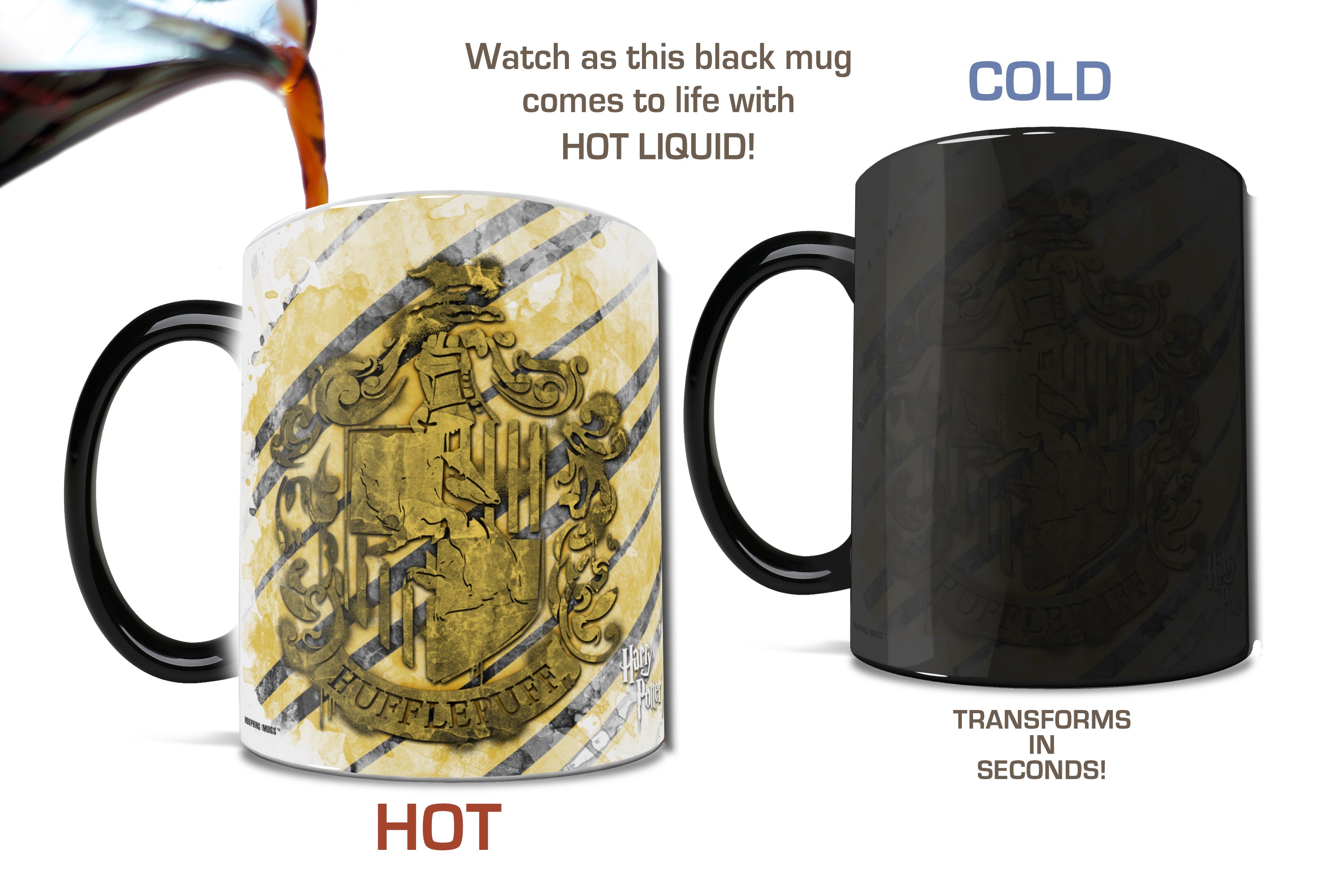Harry Potter (Hufflepuff) Morphing Mugs® Heat Sensitive Mug MMUG134