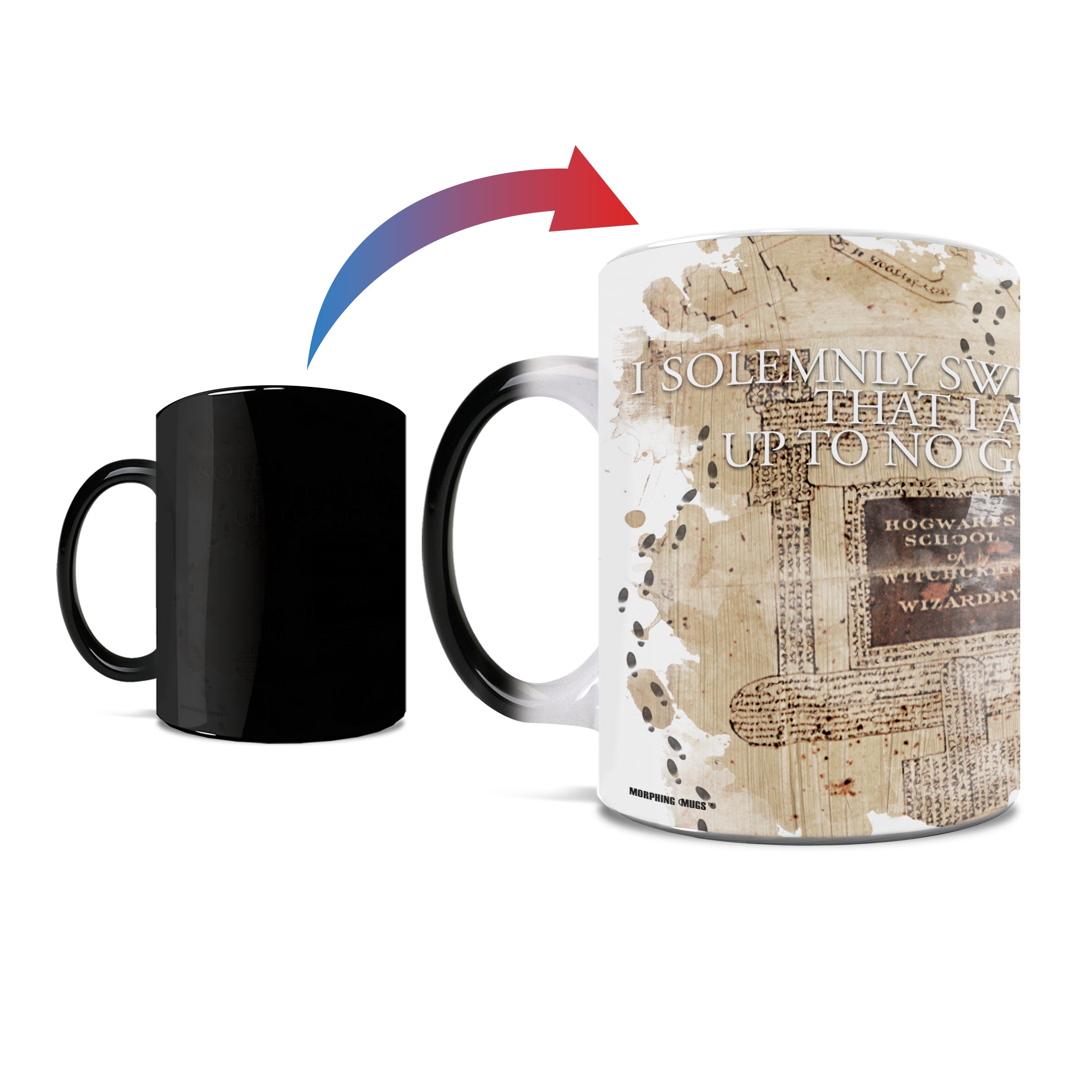 Harry Potter (Marauders Map) Morphing Mugs® Heat Sensitive Mug MMUG135