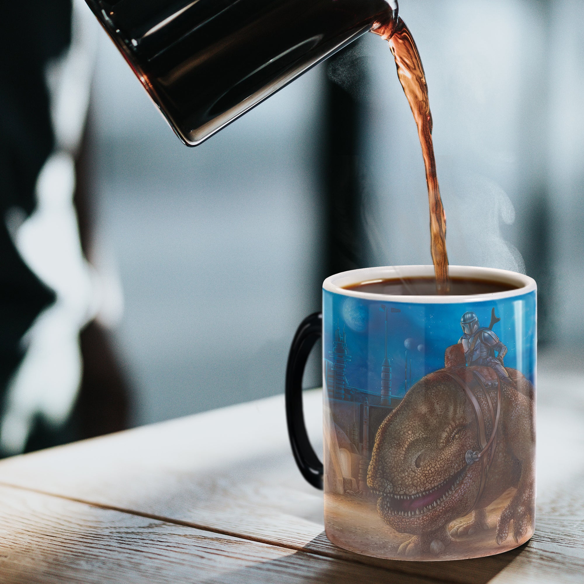 Star Wars (The Mandalorian - The Reckoning) Morphing Mugs®  Heat-Sensitive Mug MMUG1351