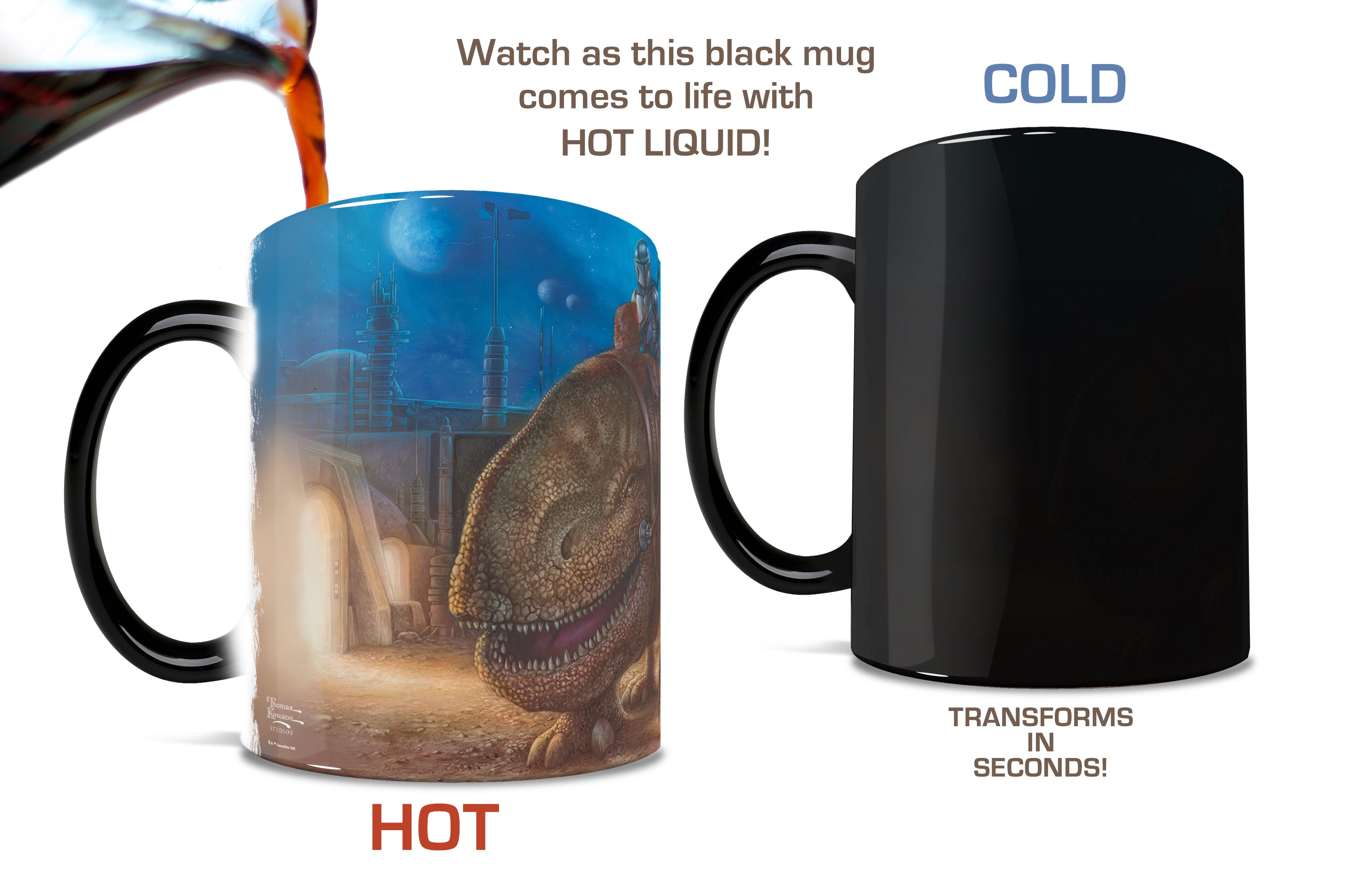 Star Wars (The Mandalorian - The Reckoning) Morphing Mugs®  Heat-Sensitive Mug MMUG1351