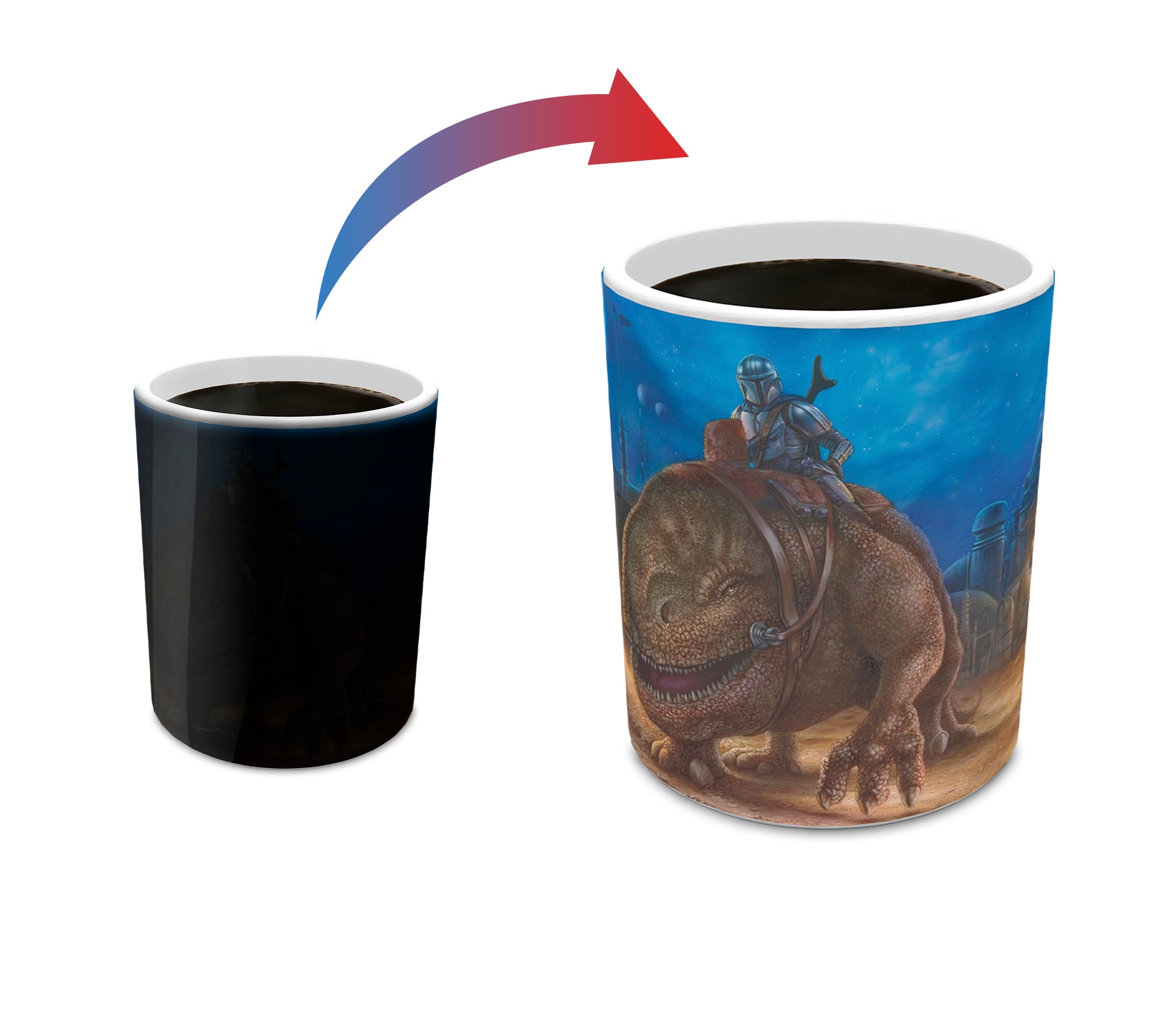 Star Wars (The Mandalorian - The Reckoning) Morphing Mugs®  Heat-Sensitive Mug MMUG1351