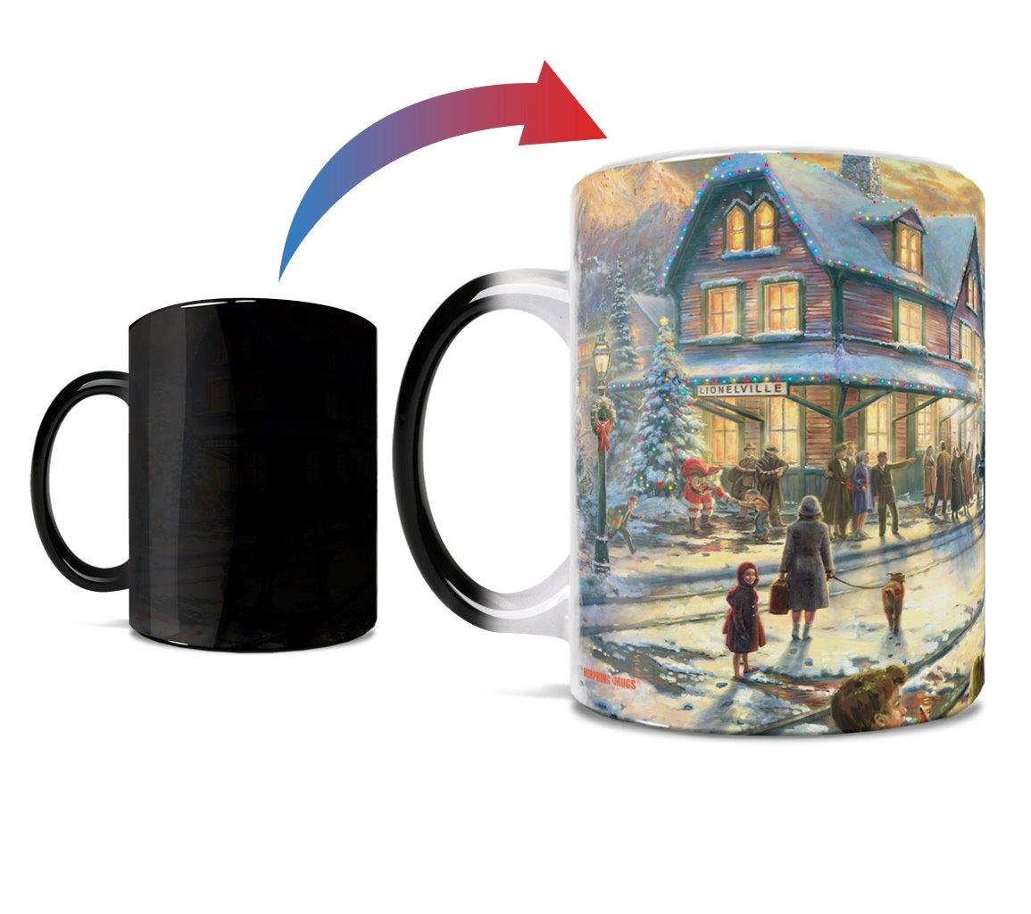 Lionel Train (All Aboard for Christmas - Thomas Kinkade) Morphing Mugs®  Heat-Sensitive Mug MMUG1356