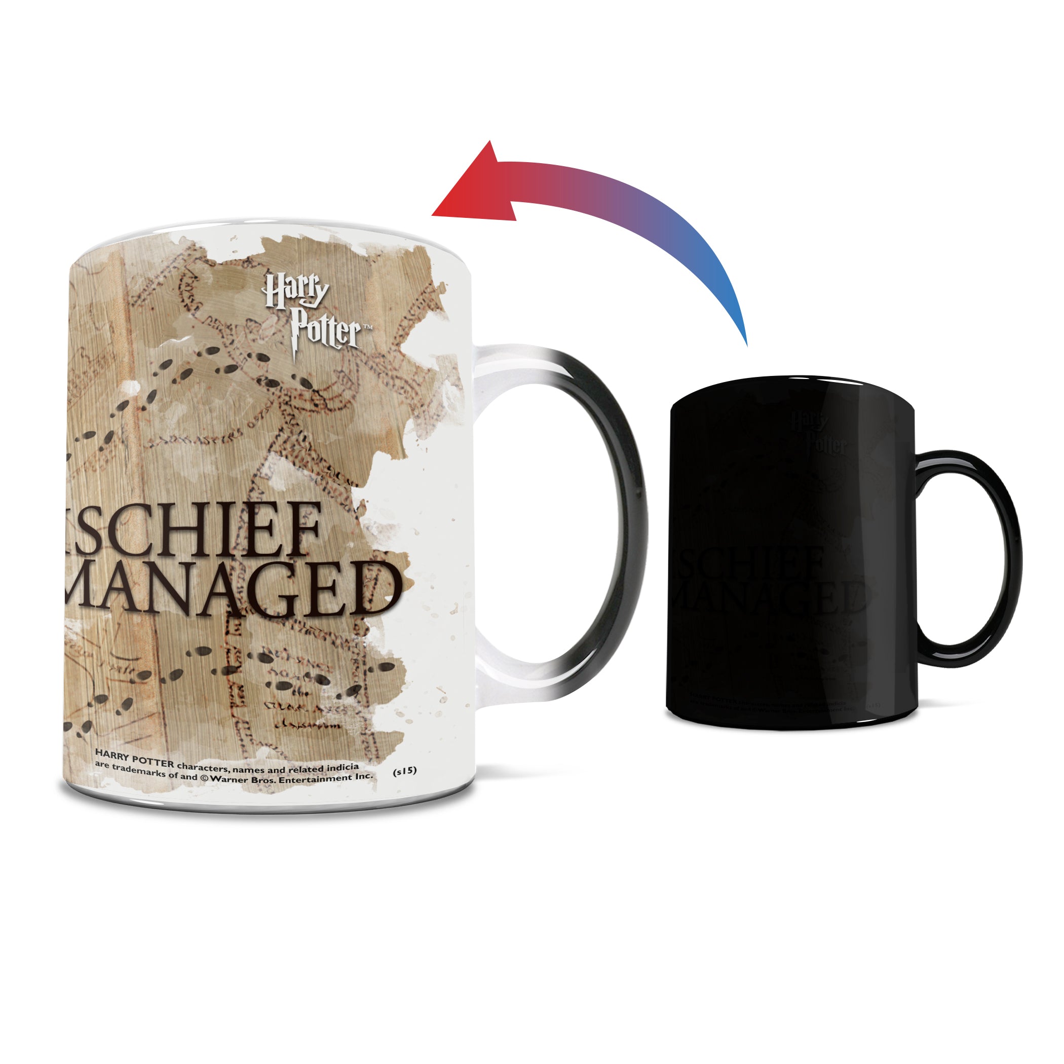 Harry Potter (Marauders Map) Morphing Mugs® Heat Sensitive Mug MMUG135