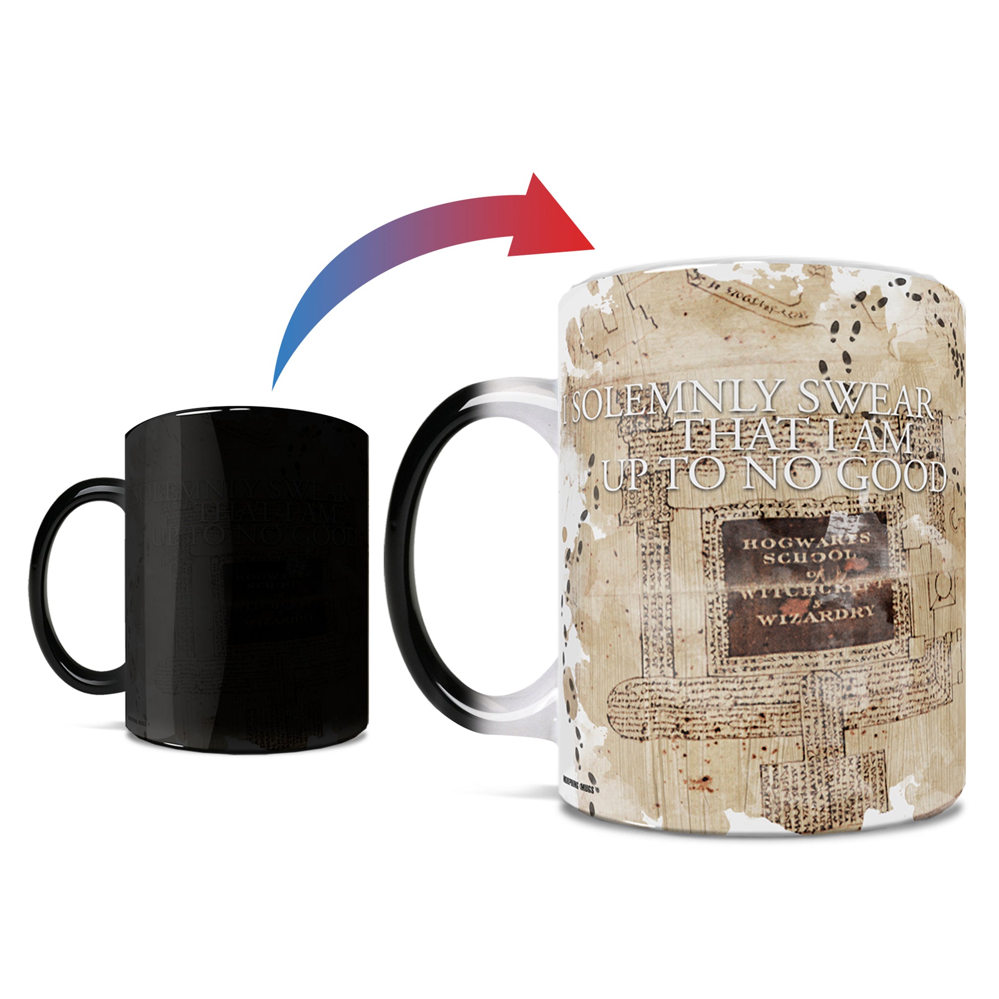 Harry Potter (Marauders Map) Morphing Mugs® Heat Sensitive Mug MMUG135