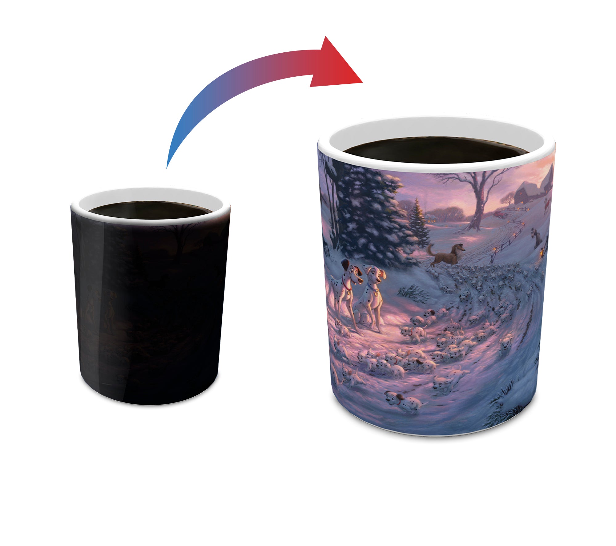 Disney (101 Dalmatians on the Run) Morphing Mugs®  Heat-Sensitive Mug MMUG1360