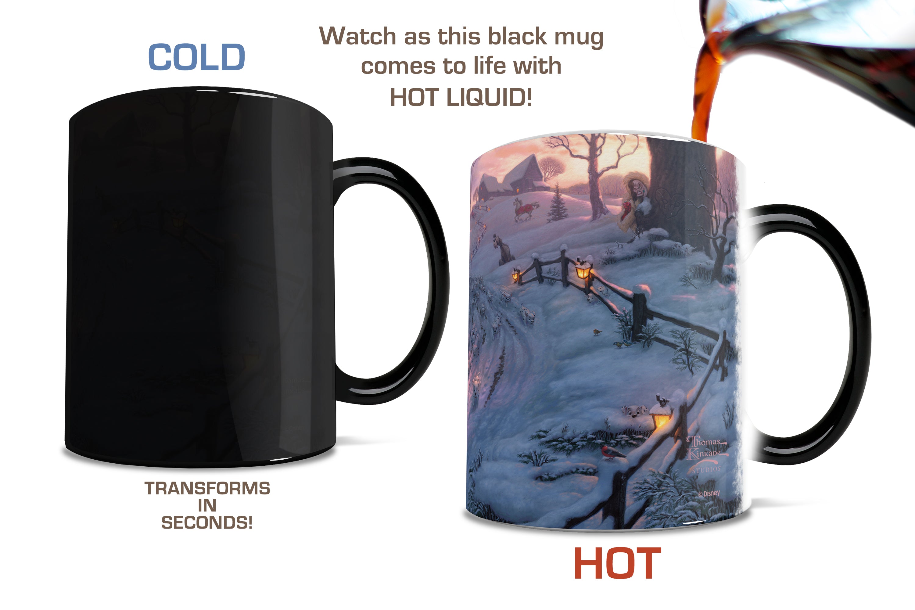 Disney (101 Dalmatians on the Run) Morphing Mugs®  Heat-Sensitive Mug MMUG1360