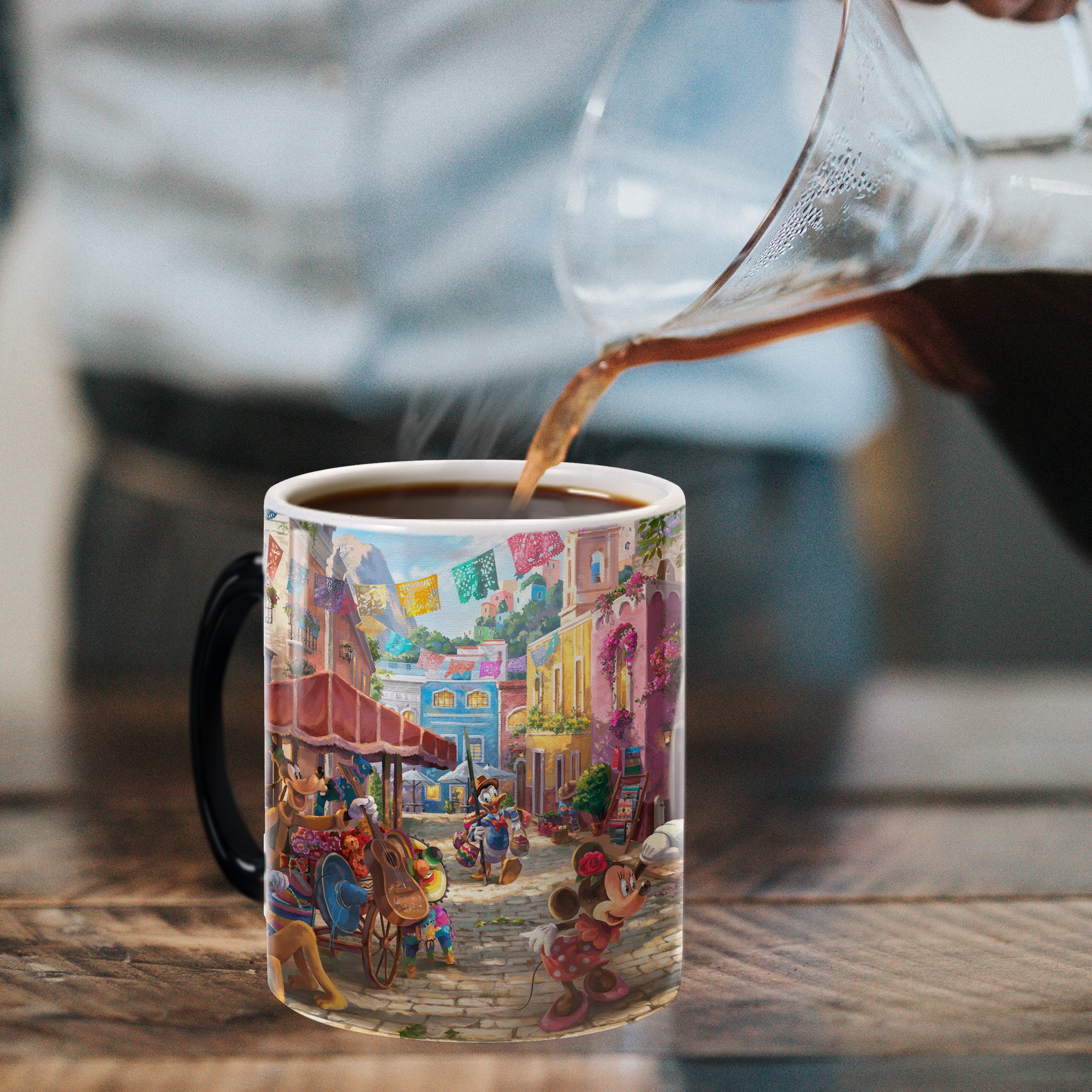 Disney (Mickey and Minnie Mouse - Mexico) Morphing Mugs®  Heat-Sensitive Mug MMUG1361