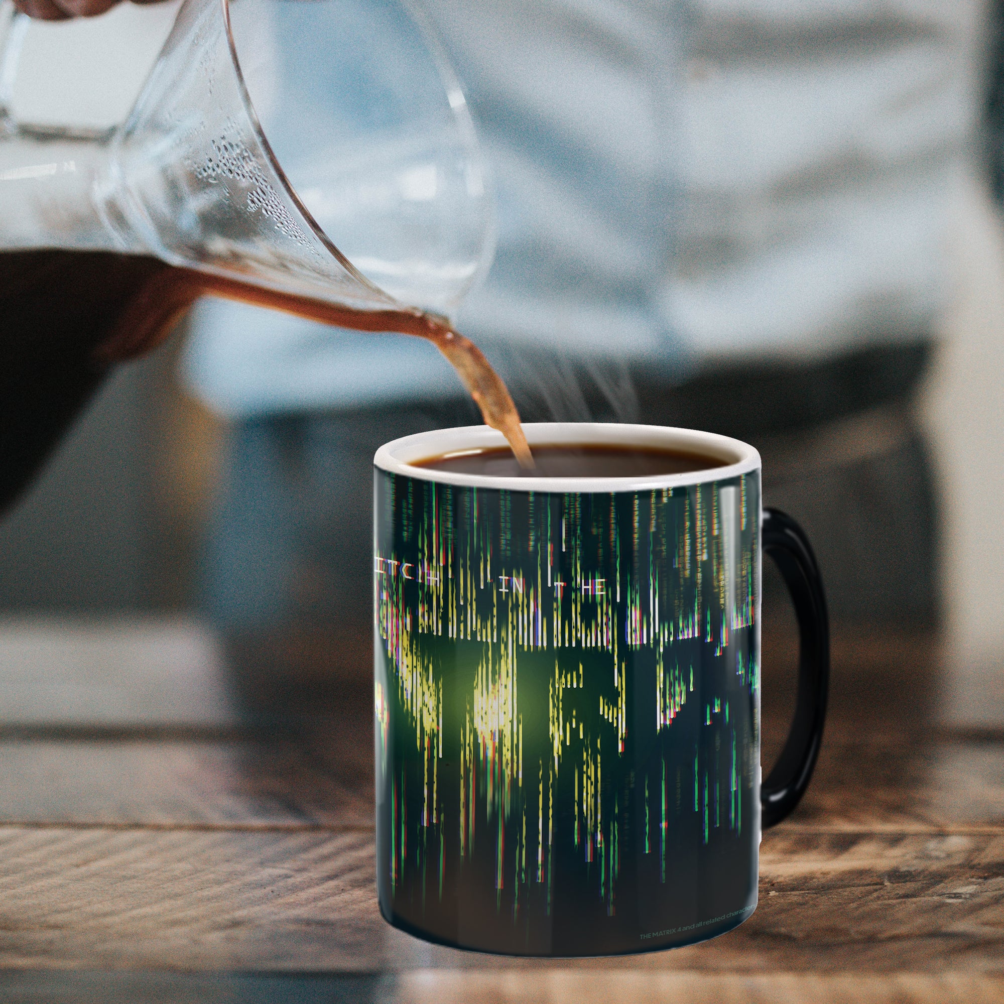 The Matrix Resurrections (Glitch) Morphing Mugs®  Heat-Sensitive Mug MMUG1363