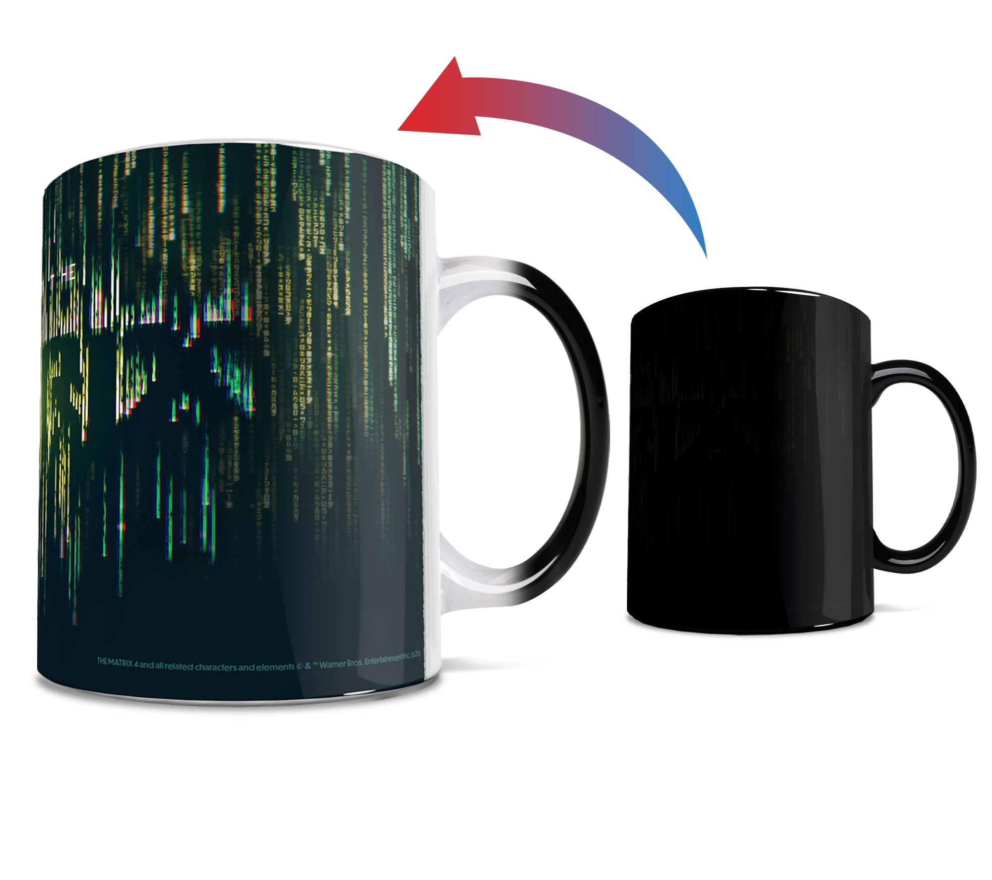 The Matrix Resurrections (Glitch) Morphing Mugs®  Heat-Sensitive Mug MMUG1363