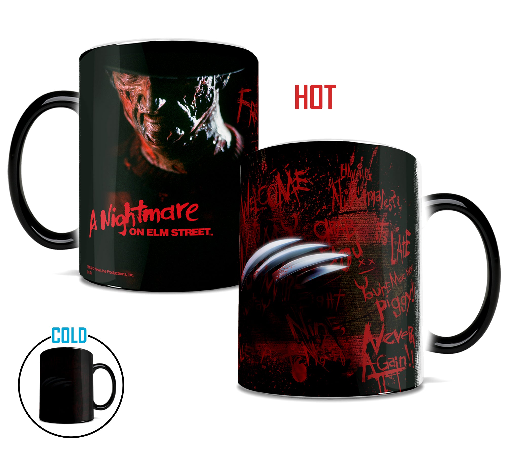 A Nightmare On Elm Street (Freddy)  Morphing Mugs® Heat-Sensitive Mug MMUG136