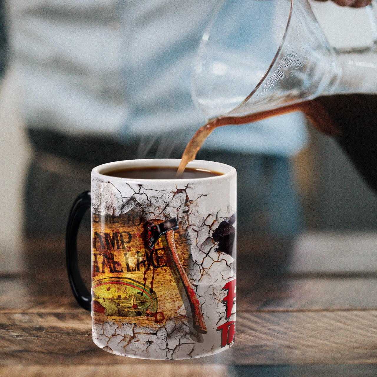Friday the 13th (Welcome to Camp Crystal Lake) Morphing Mugs® Heat-Sensitive Mug MMUG138