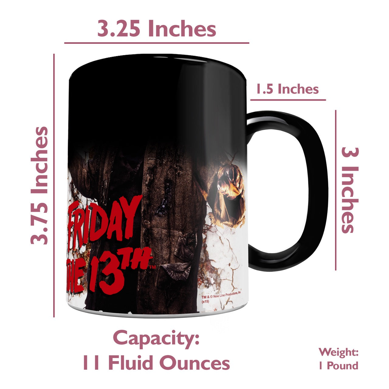 Friday the 13th (Welcome to Camp Crystal Lake) Morphing Mugs® Heat-Sensitive Mug MMUG138