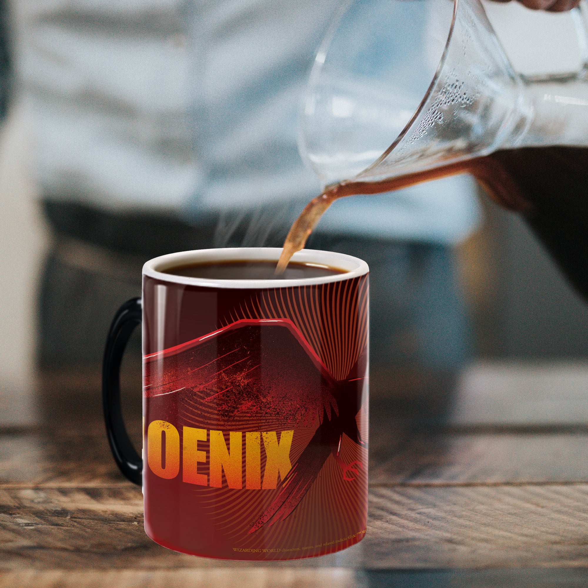 Fantastic Beasts: The Secrets of Dumbledore (Phoenix) Morphing Mugs®  Heat-Sensitive Mug MMUG1397
