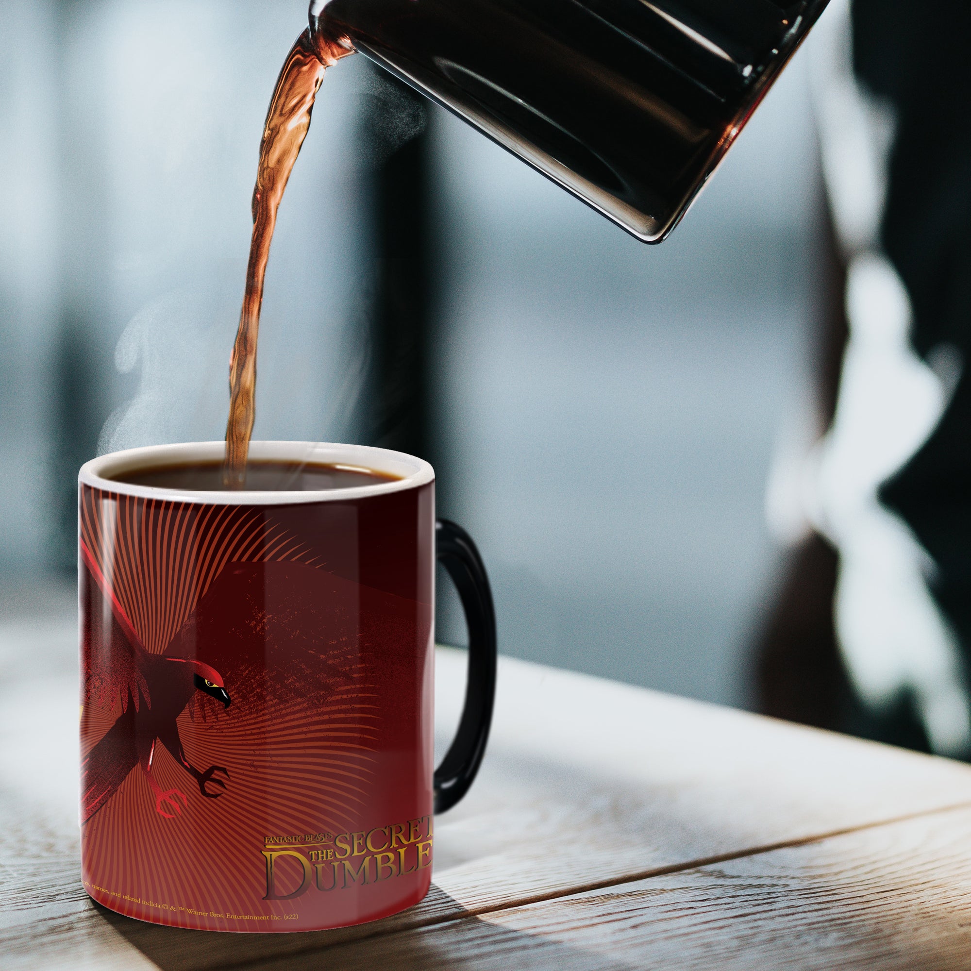 Fantastic Beasts: The Secrets of Dumbledore (Phoenix) Morphing Mugs®  Heat-Sensitive Mug MMUG1397