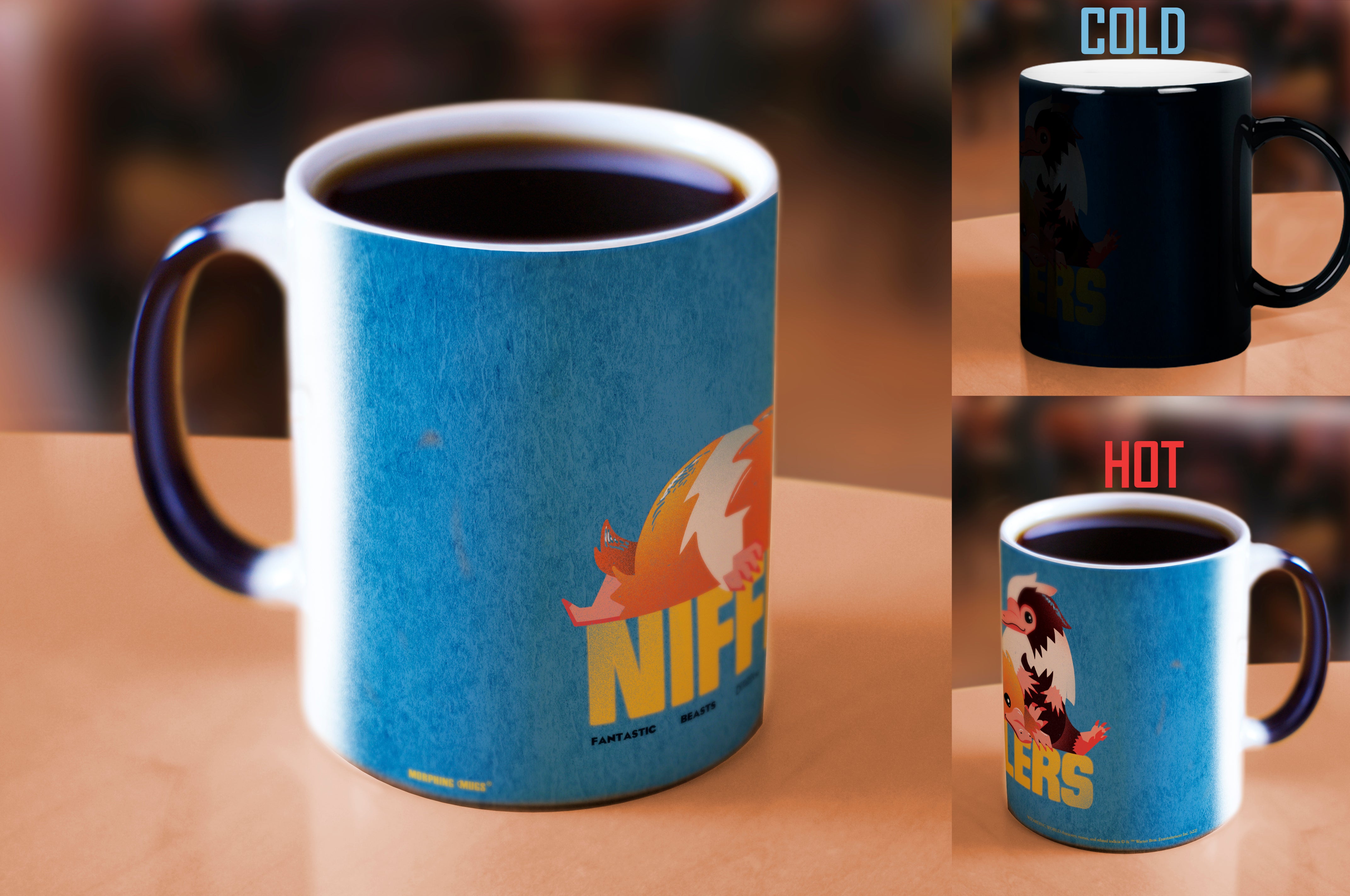 Fantastic Beasts: The Secrets of Dumbledore (Nifflers) Morphing Mugs®  Heat-Sensitive Mug MMUG1398
