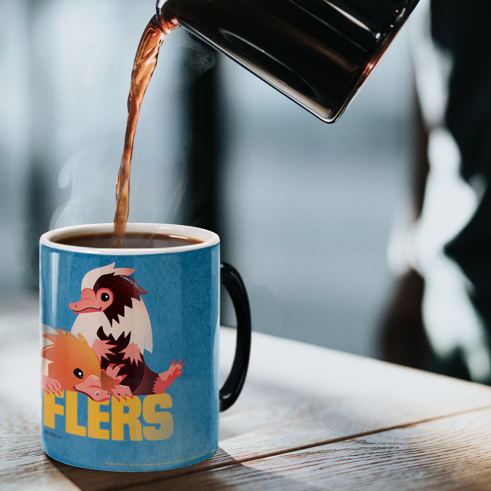 Fantastic Beasts: The Secrets of Dumbledore (Nifflers) Morphing Mugs®  Heat-Sensitive Mug MMUG1398