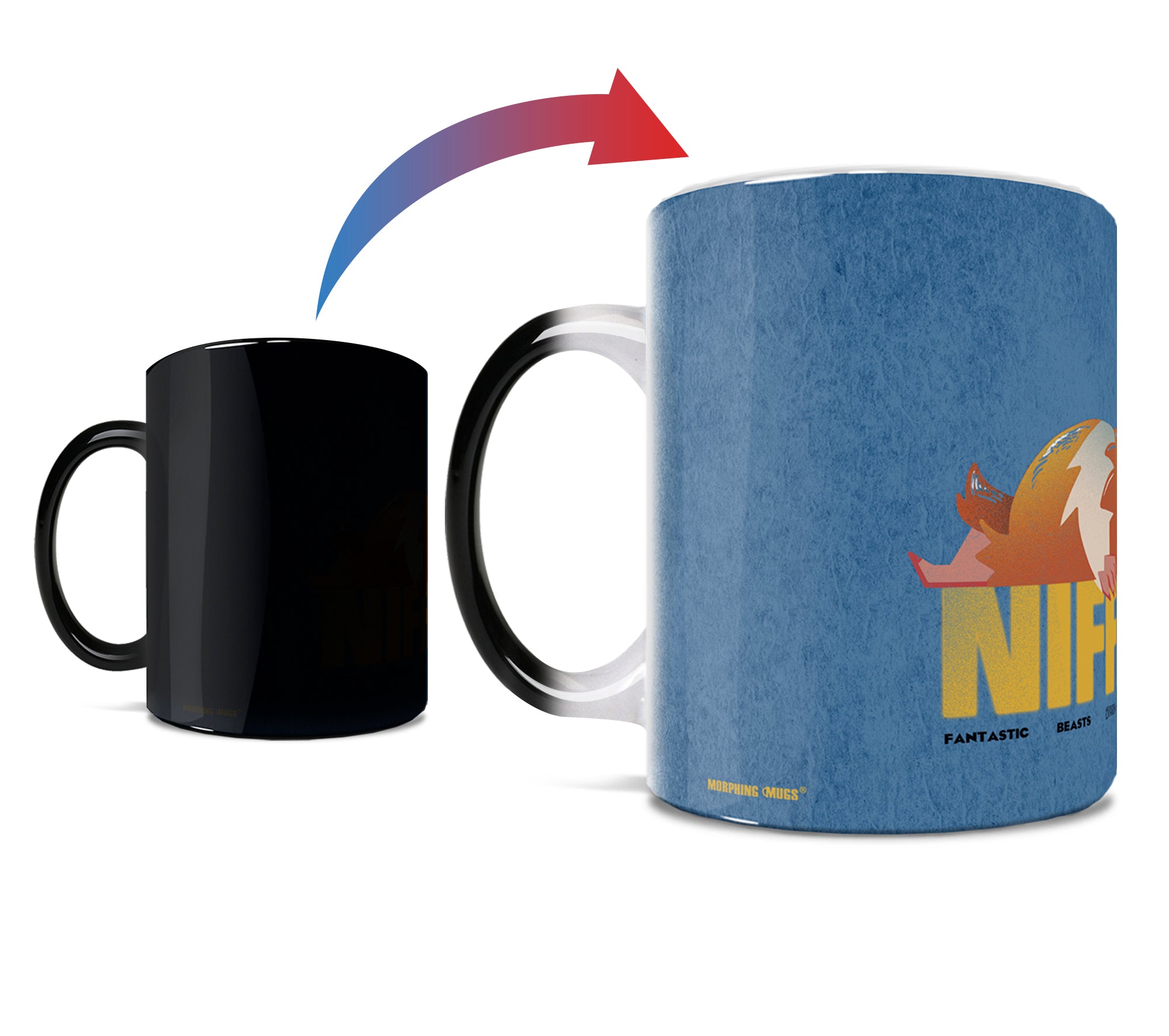 Fantastic Beasts: The Secrets of Dumbledore (Nifflers) Morphing Mugs®  Heat-Sensitive Mug MMUG1398