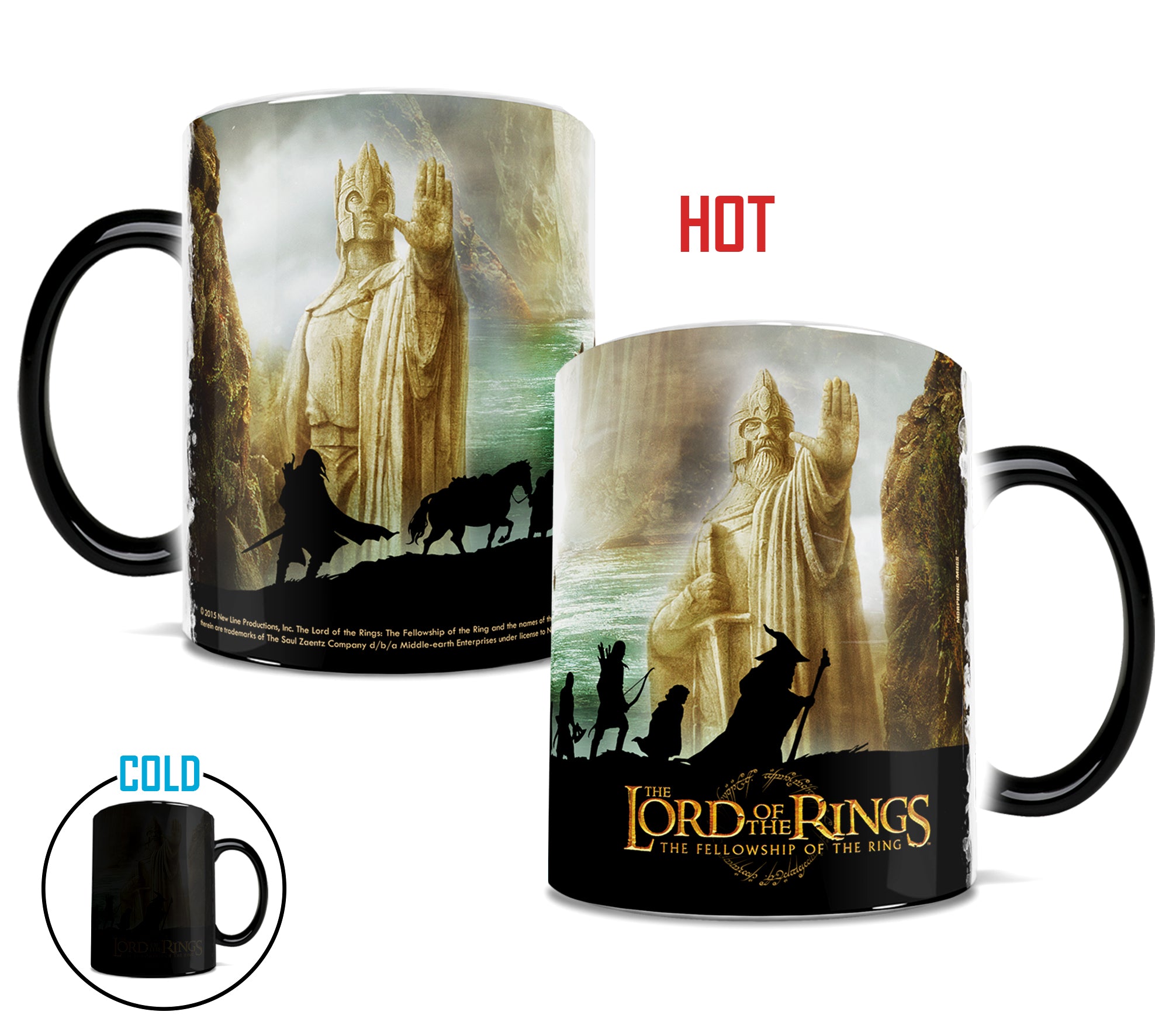 The Lord of the Rings (The Fellowship of the Ring) Morphing Mugs® Heat-Sensitive Mug MMUG139