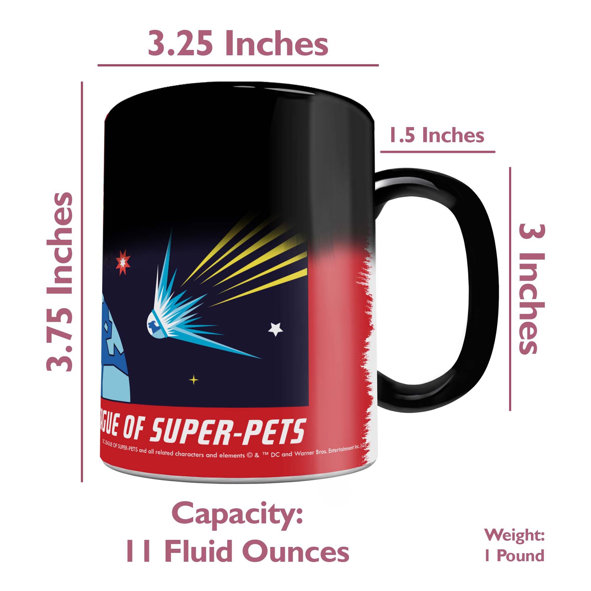 DC League of Super-Pets (Krypto) Morphing Mugs®  Heat-Sensitive Mug MMUG1403