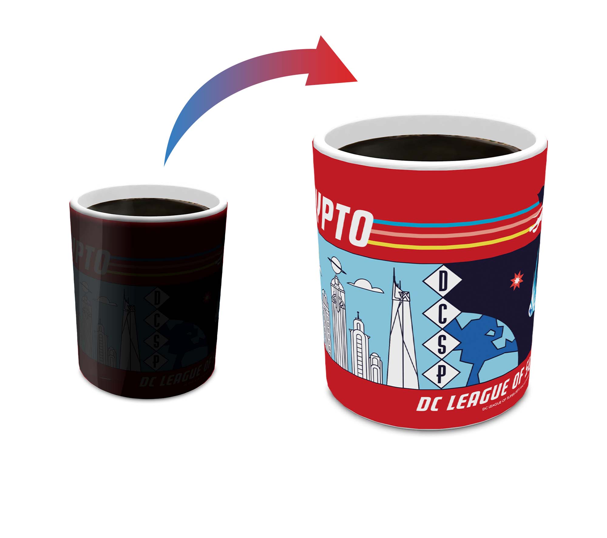 DC League of Super-Pets (Krypto) Morphing Mugs®  Heat-Sensitive Mug MMUG1403