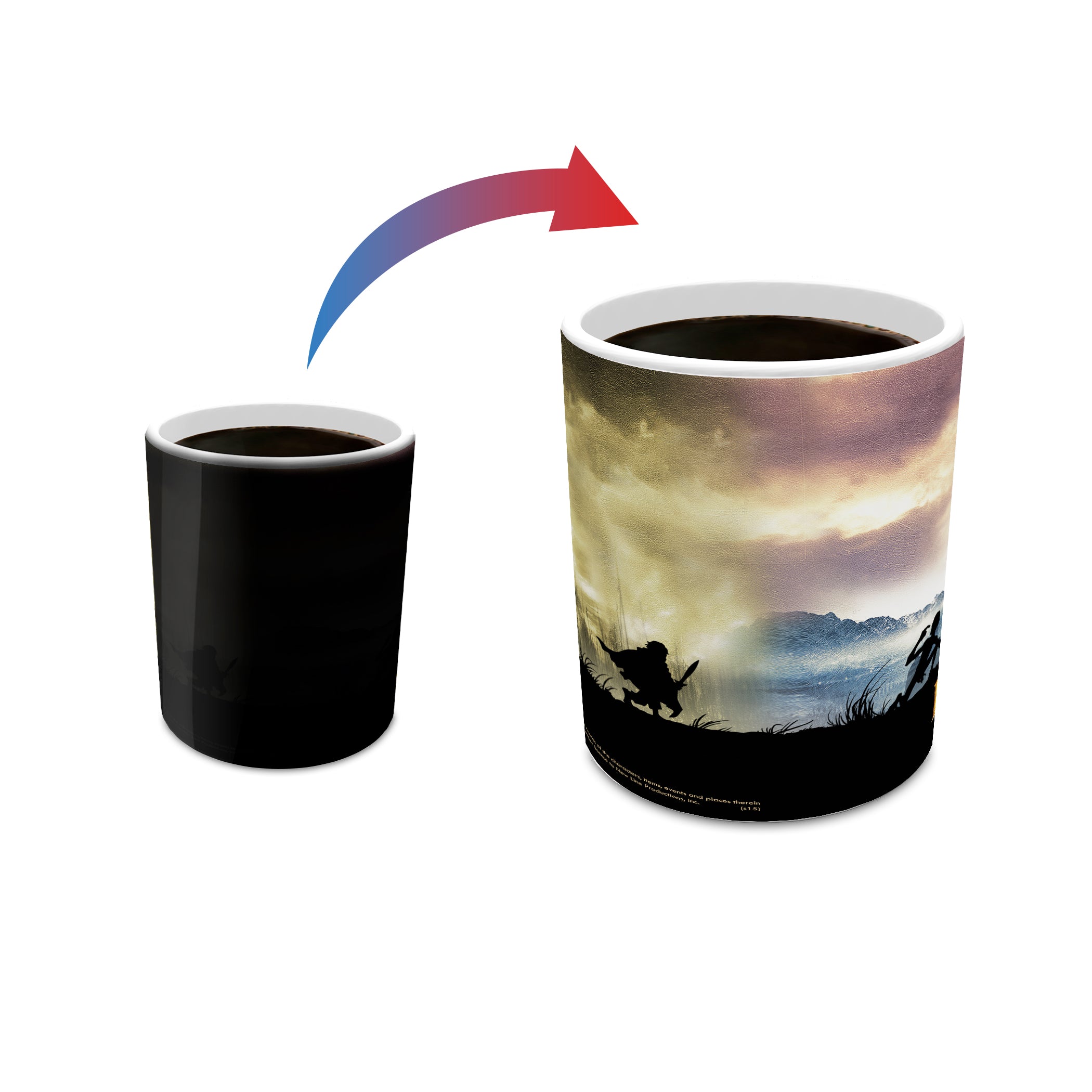 The Lord of the Rings (The Two Towers) Morphing Mugs® Heat-Sensitive Mug MMUG140