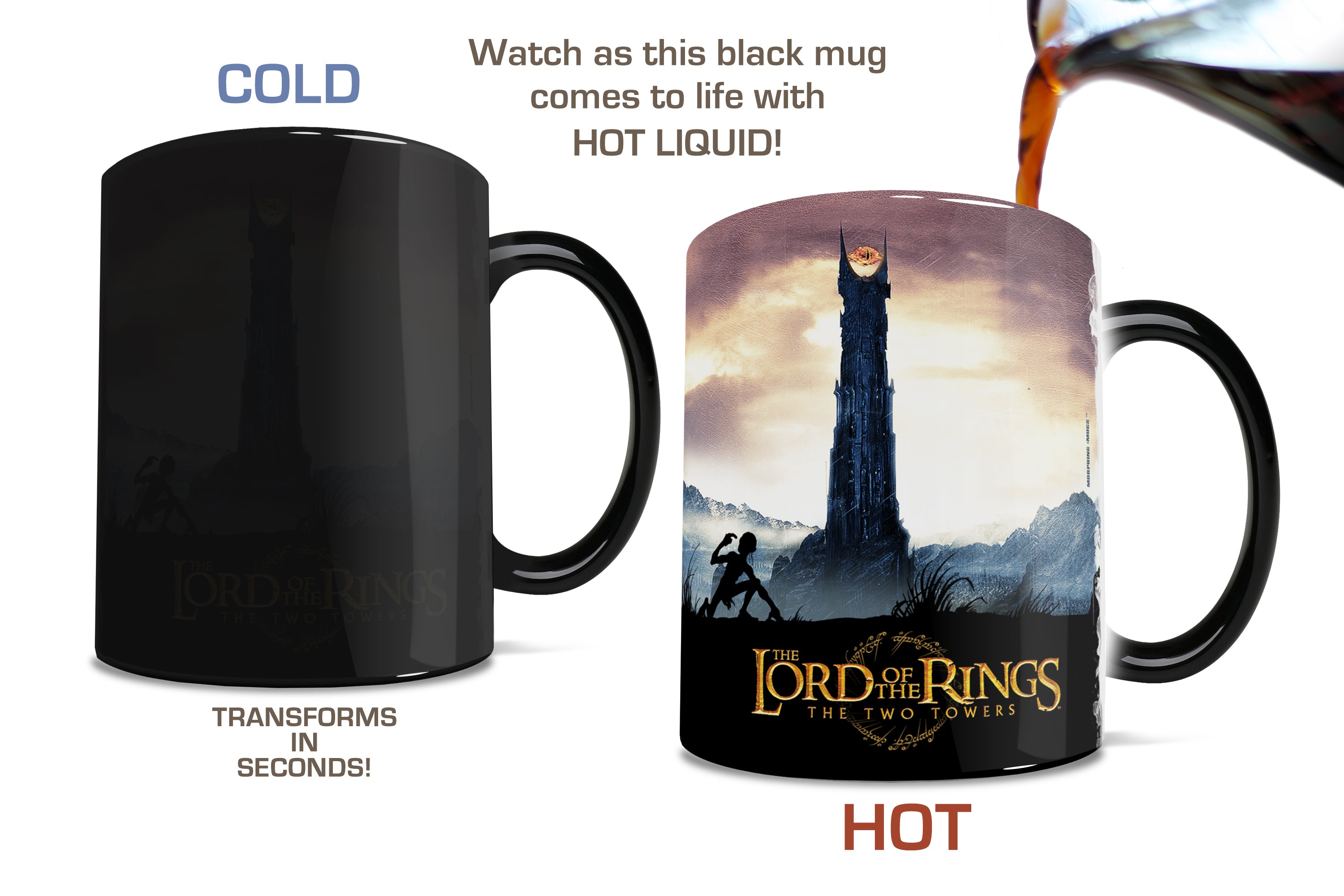 The Lord of the Rings (The Two Towers) Morphing Mugs® Heat-Sensitive Mug MMUG140