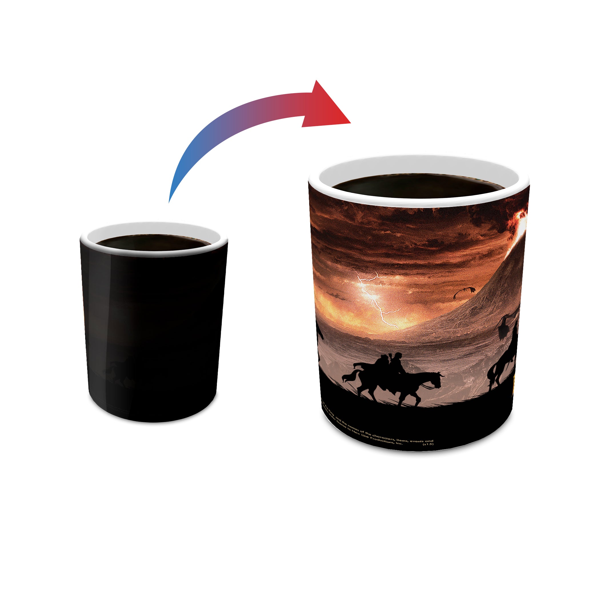 The Lord of the Rings (The Return of the King) Morphing Mugs® Heat-Sensitive Mug MMUG141