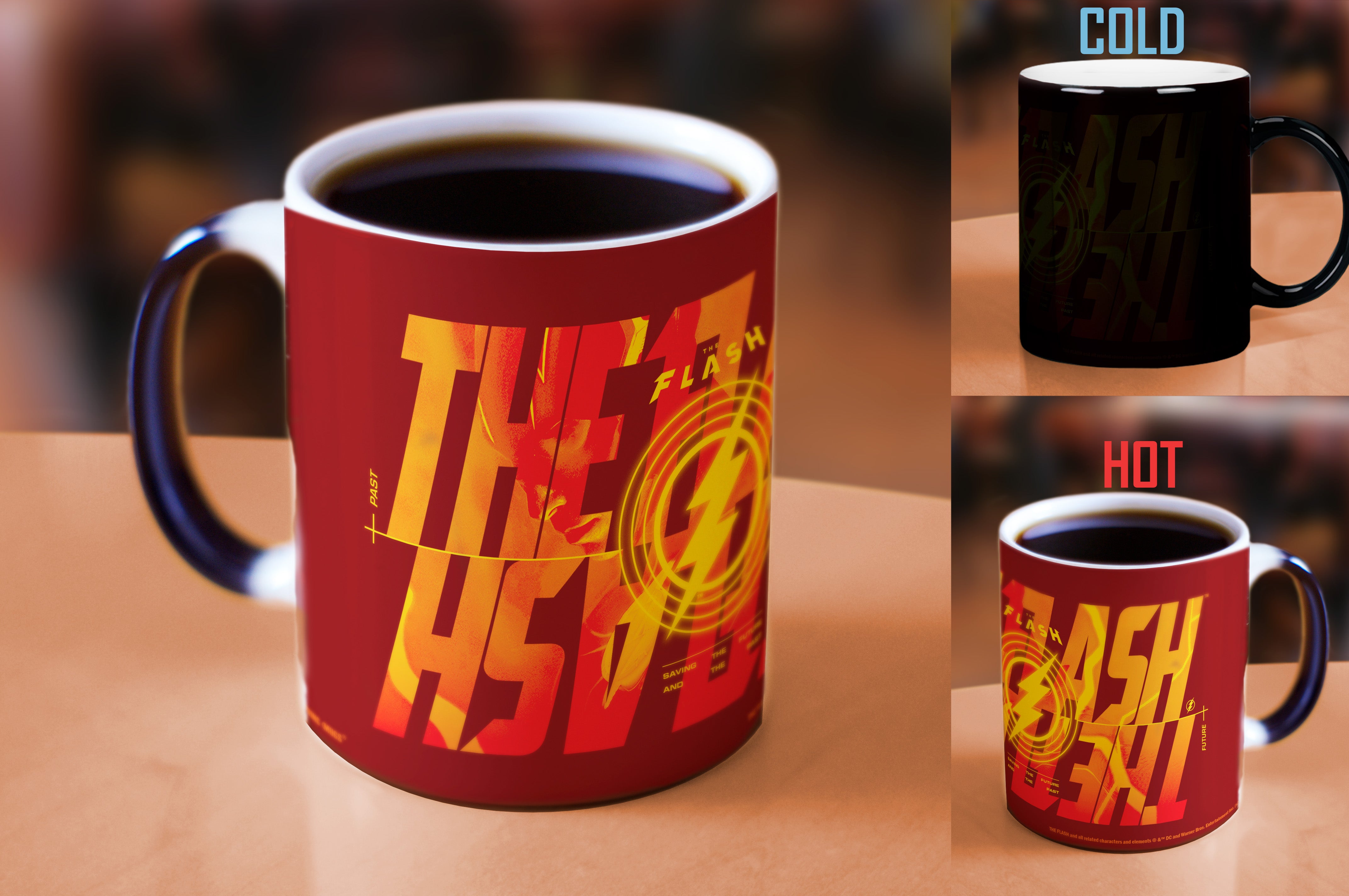The Flash (Future and Past) Morphing Mugs®  Heat-Sensitive Mug MMUG1411